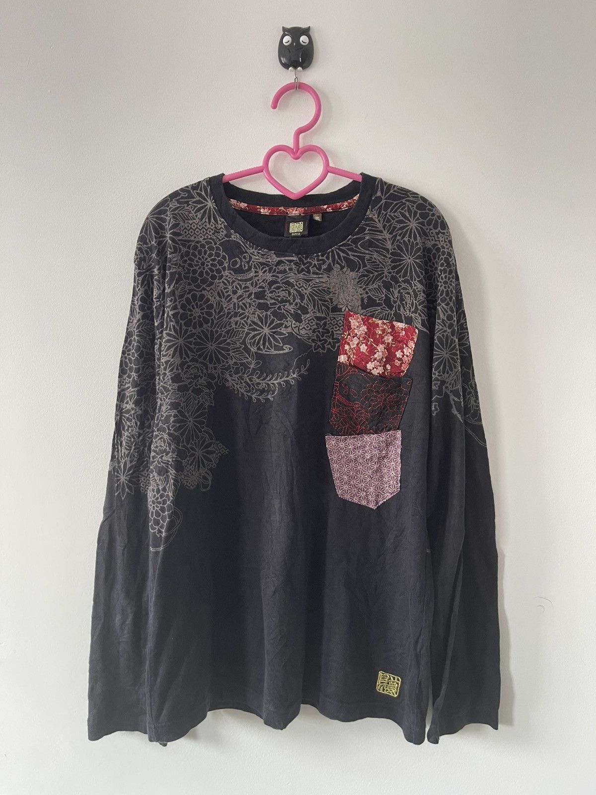 Japanese Brand Rare Vintage Sukajan Embroidered Multi Pockets Skull Design Size US M / EU 48-50 / 2 - 1 Thumbnail