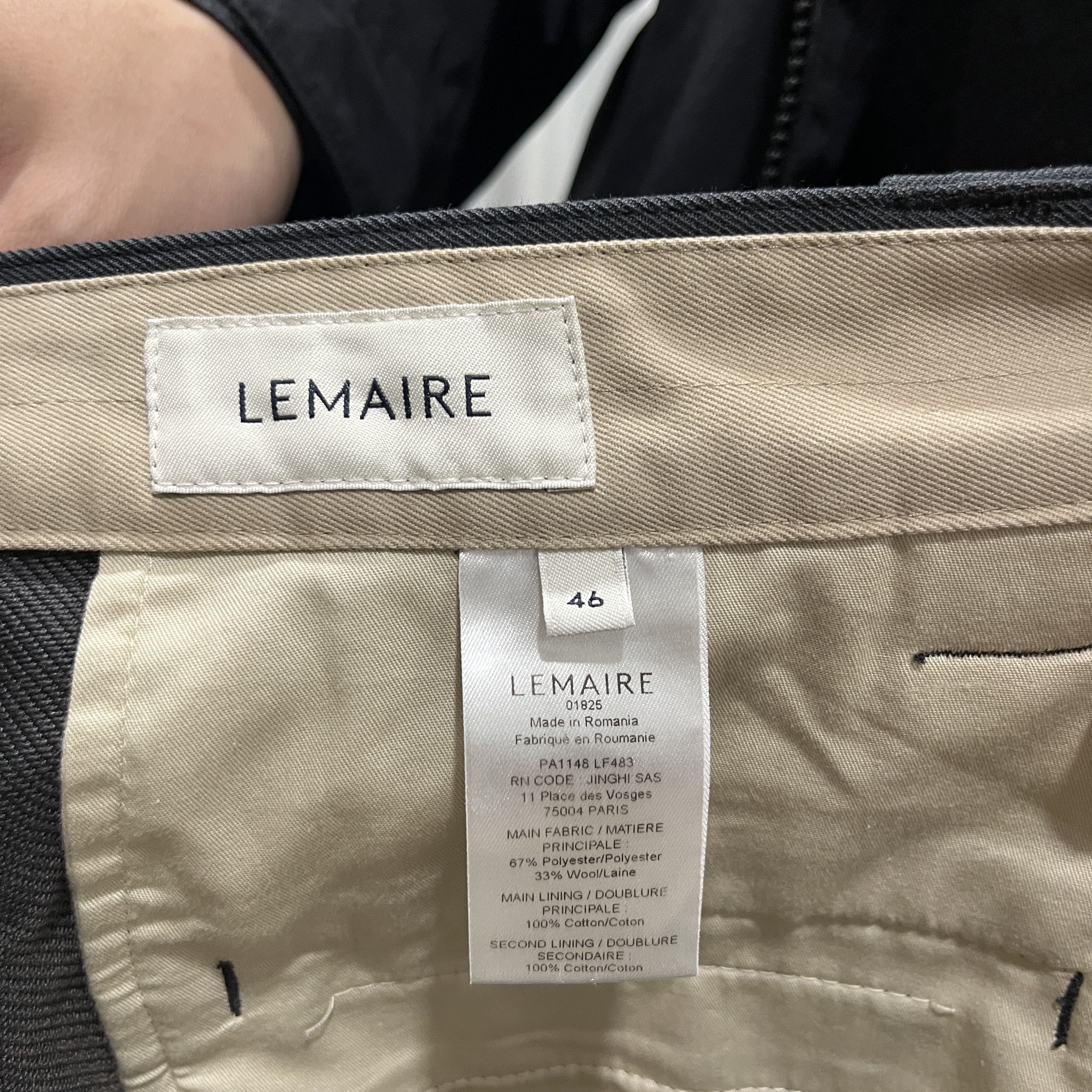 Lemaire Pleat-Detailing Tailored Size US 30 / EU 46 - 3 Thumbnail