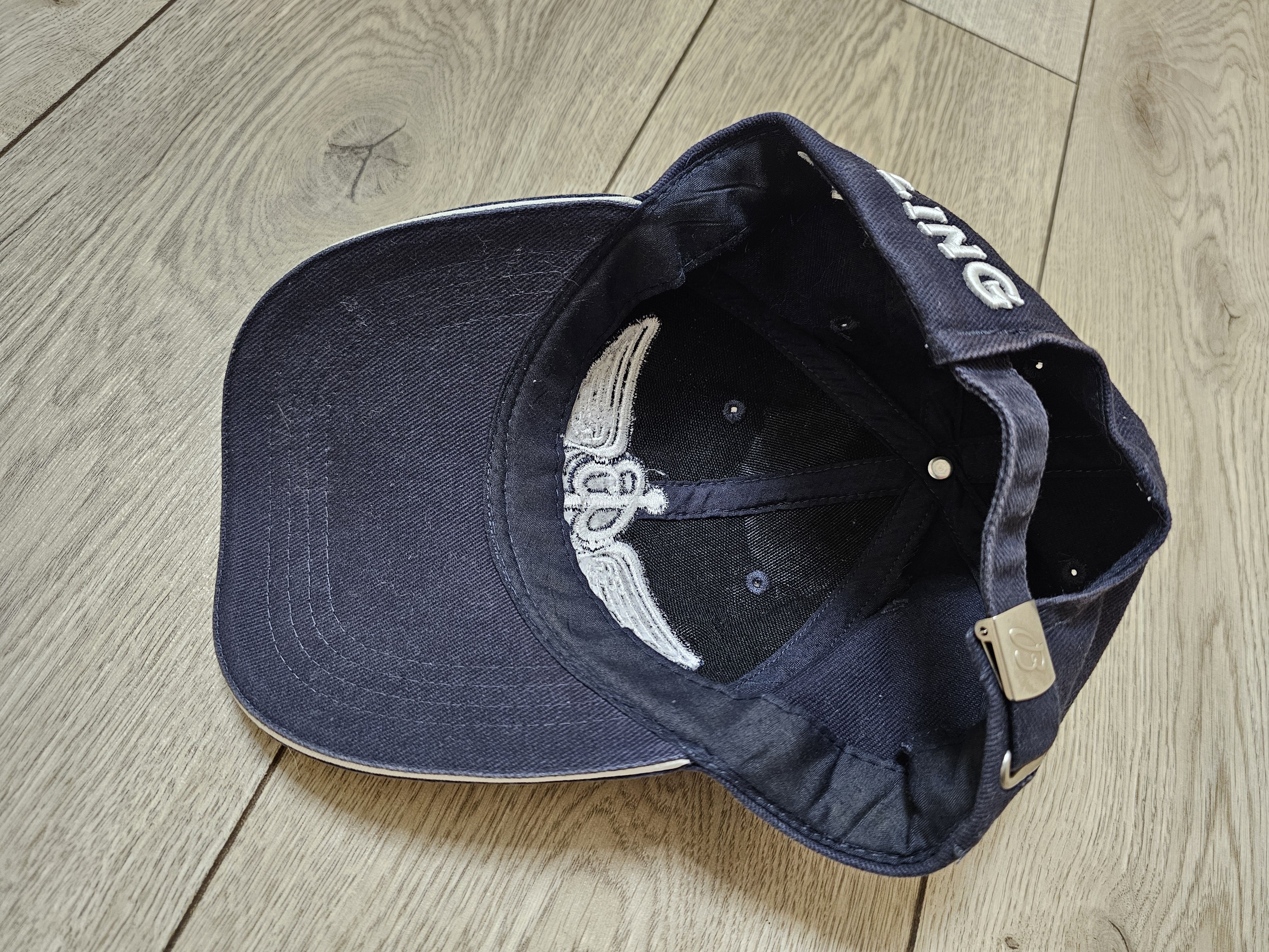 Breitling × Vintage BREITLING CAP VINTAGE 90s SWISS AIR 14 HAT CAP BREITLING Size ONE SIZE - 3 Thumbnail