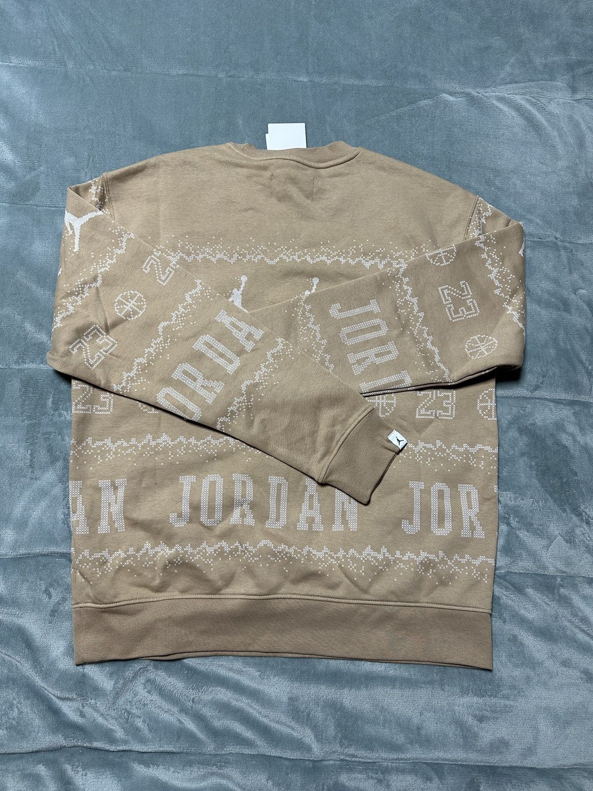 Jordan Brand Jordan Ugly Sweater Holiday Crewneck Size XL Hemp Sweatshirt Size US XL / EU 56 / 4 - 11 Thumbnail
