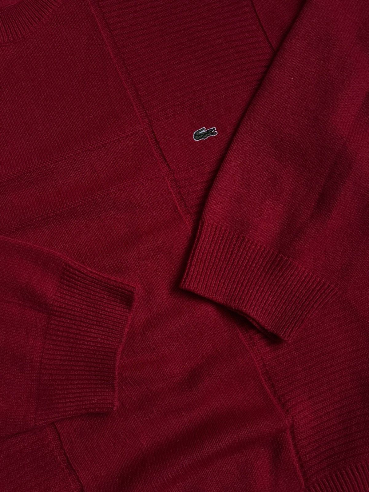 Lacoste Vintage Chemise Lacoste Knitted Sweater Size US M / EU 48-50 / 2 - 8 Thumbnail