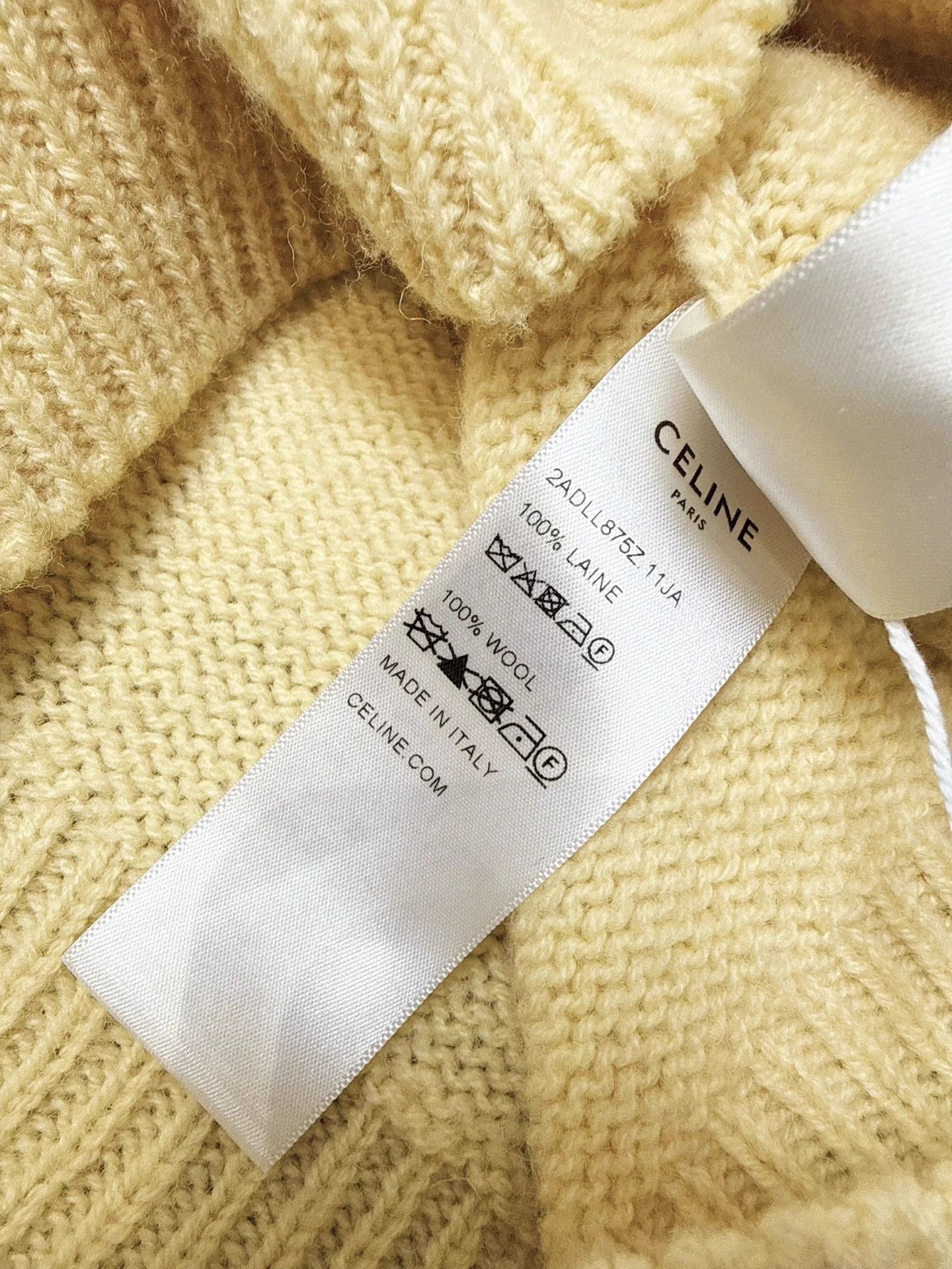 Celine Celine Fair Isle Yellow Snowflake Wool Sweater M Size M / US 6-8 / IT 42-44 - 5 Thumbnail