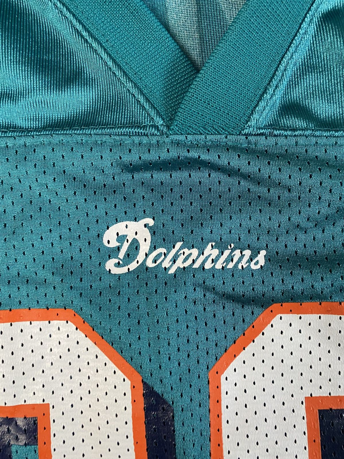 Reebok Vintage Miami Dolphins 99 Taylor Reebok NFL jersey Size US XL / EU 56 / 4 - 4 Thumbnail