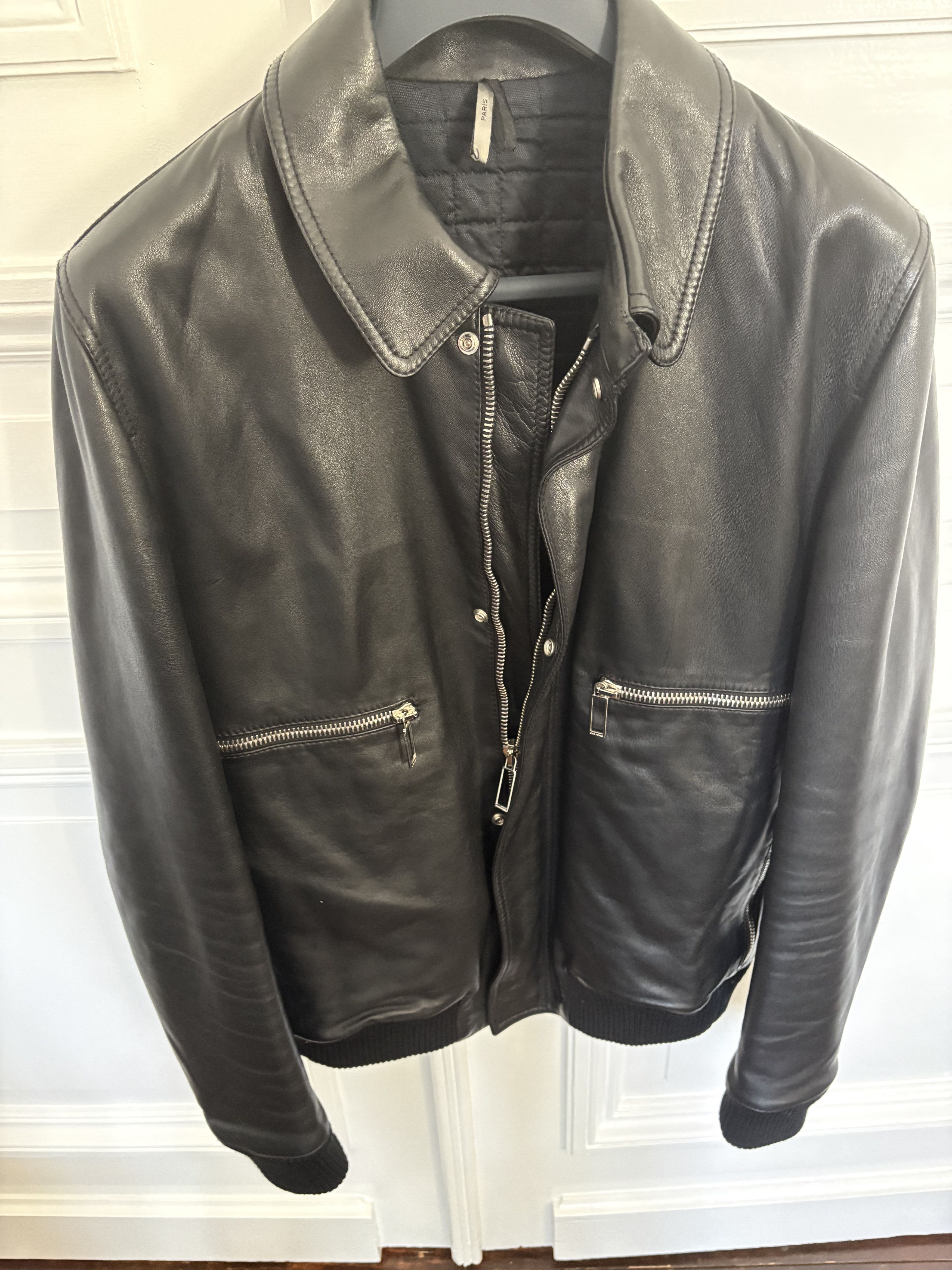 Dior Dior Aviator leather jacket Size US L / EU 52-54 / 3 - 4 Thumbnail