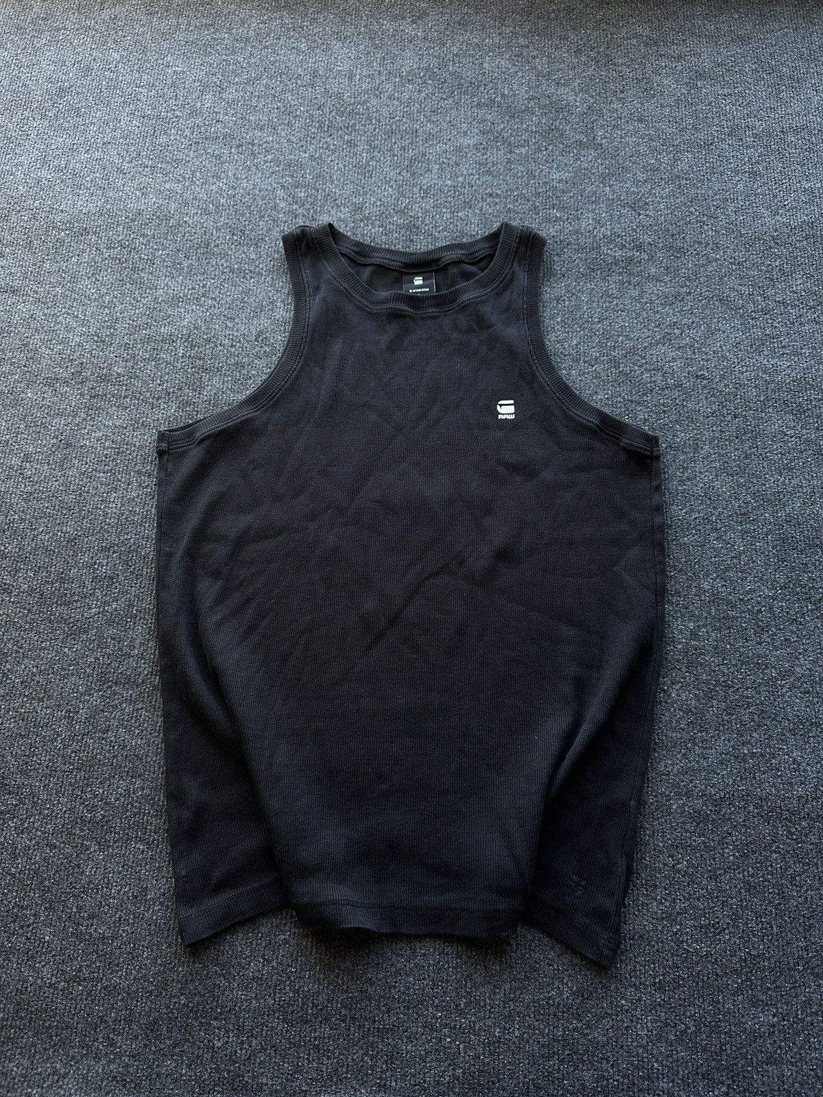 G-Star 🚨VINTAGE G STAR RAW SLEEVELESS TANK T SHIRT RARE Size US L / EU 52-54 / 3 - 1 Thumbnail