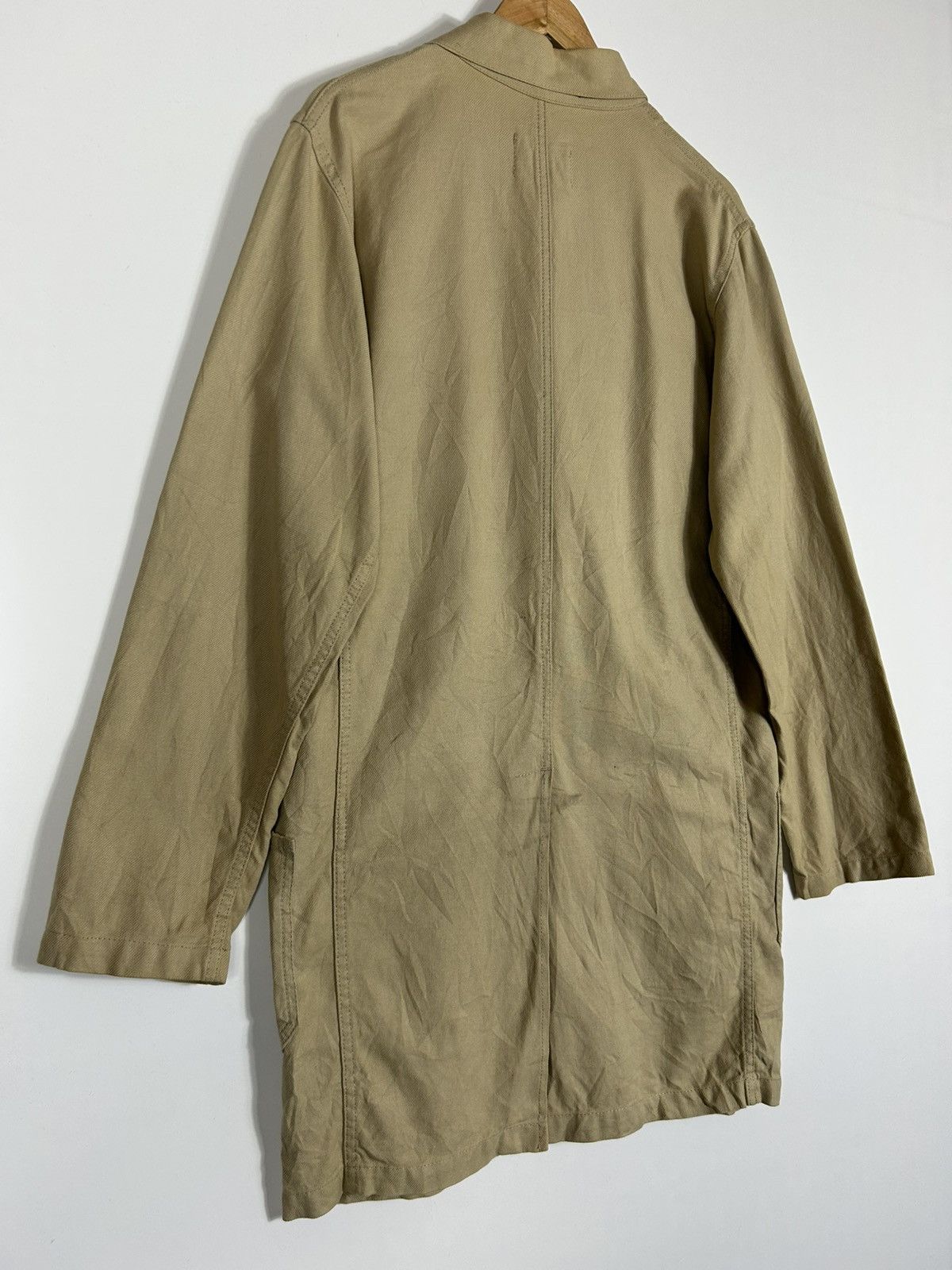 CABANE de ZUCCa 🔥Zucca By Issey Miyake Button Long Coat Jacket Size US M / EU 48-50 / 2 - 14 Thumbnail