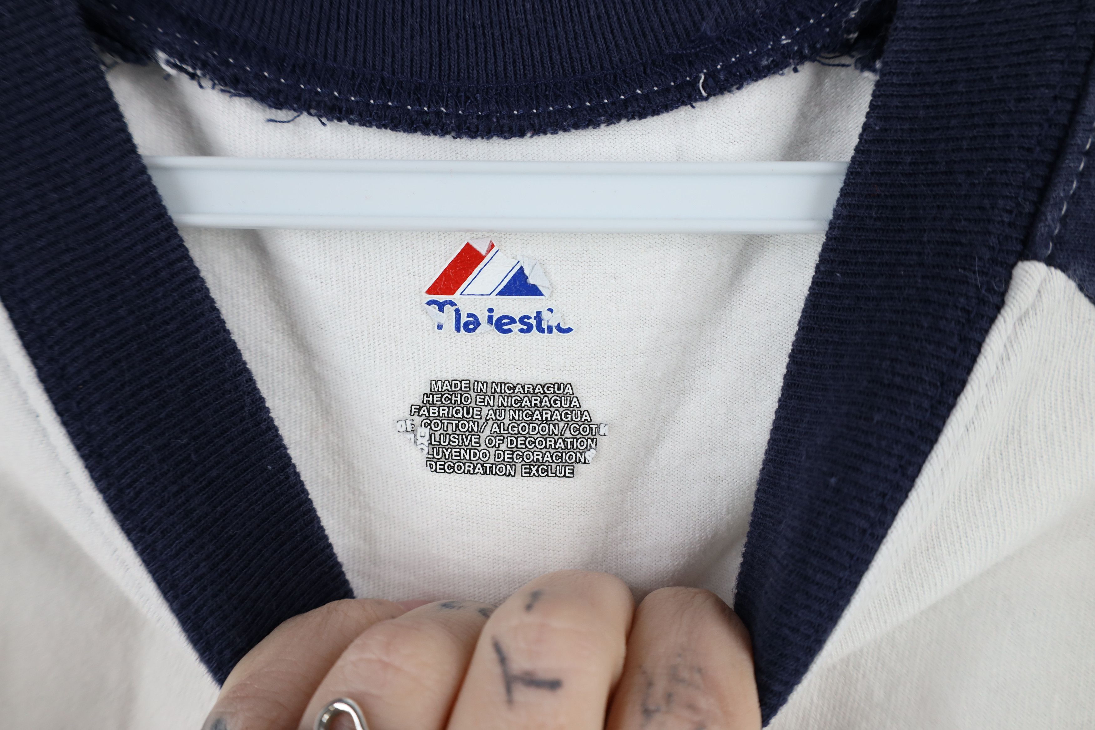 Majestic × Vintage Vintage Majestic Detroit Tigers Baseball Raglan T-Shirt Size US M / EU 48-50 / 2 - 8 Thumbnail