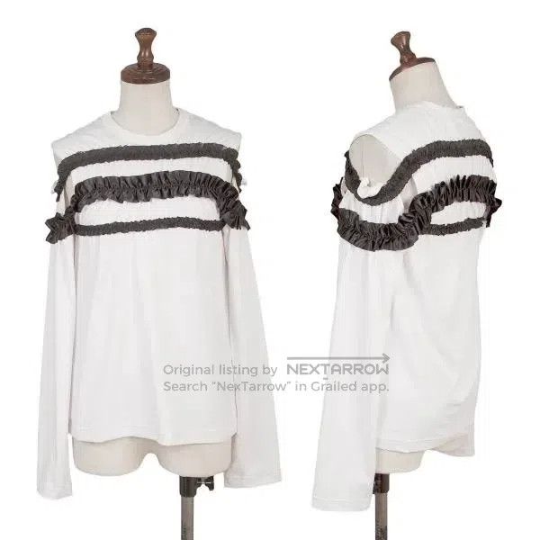 Comme des Garcons Comme Des Garcons White vintage lace top Size S / US 4 / IT 40 - 1 Thumbnail