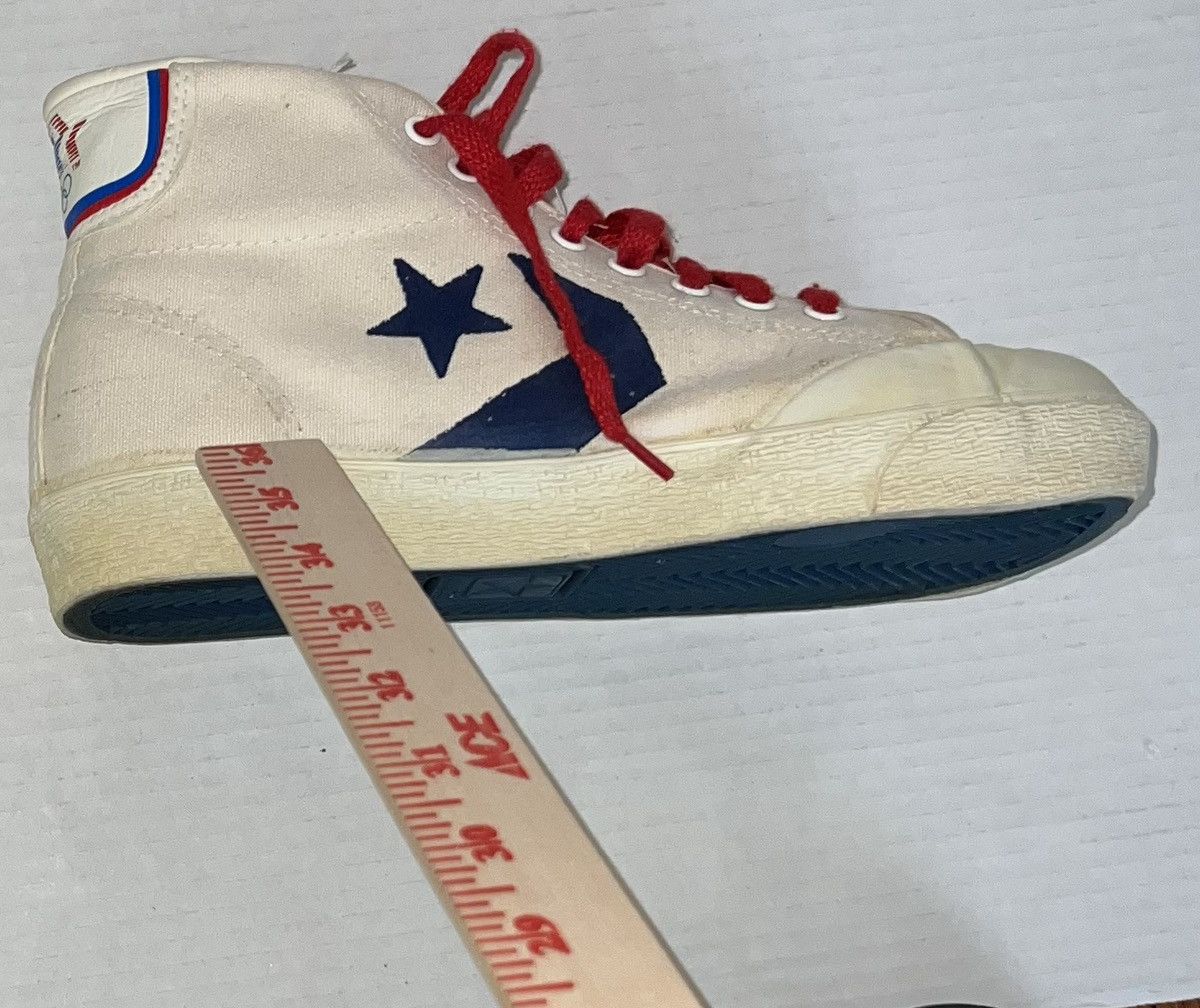 Converse Vintage 80’s Converse Usa Olympic La84 1984 Sample High Top Size US 7 / EU 40 - 11 Thumbnail