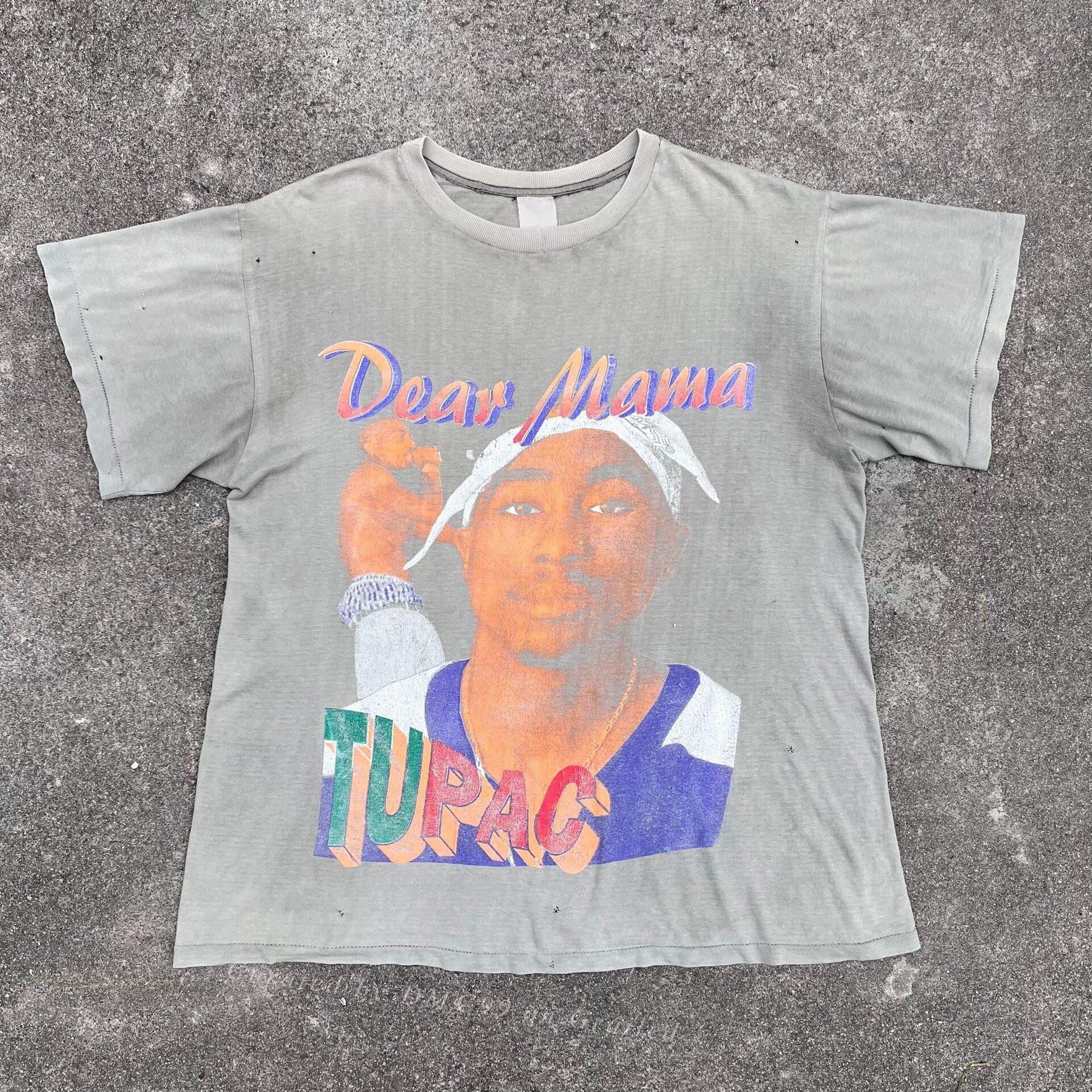 Other Vintage Tupac Graphic T-Shirt Size US M / EU 48-50 / 2 - 1 Thumbnail
