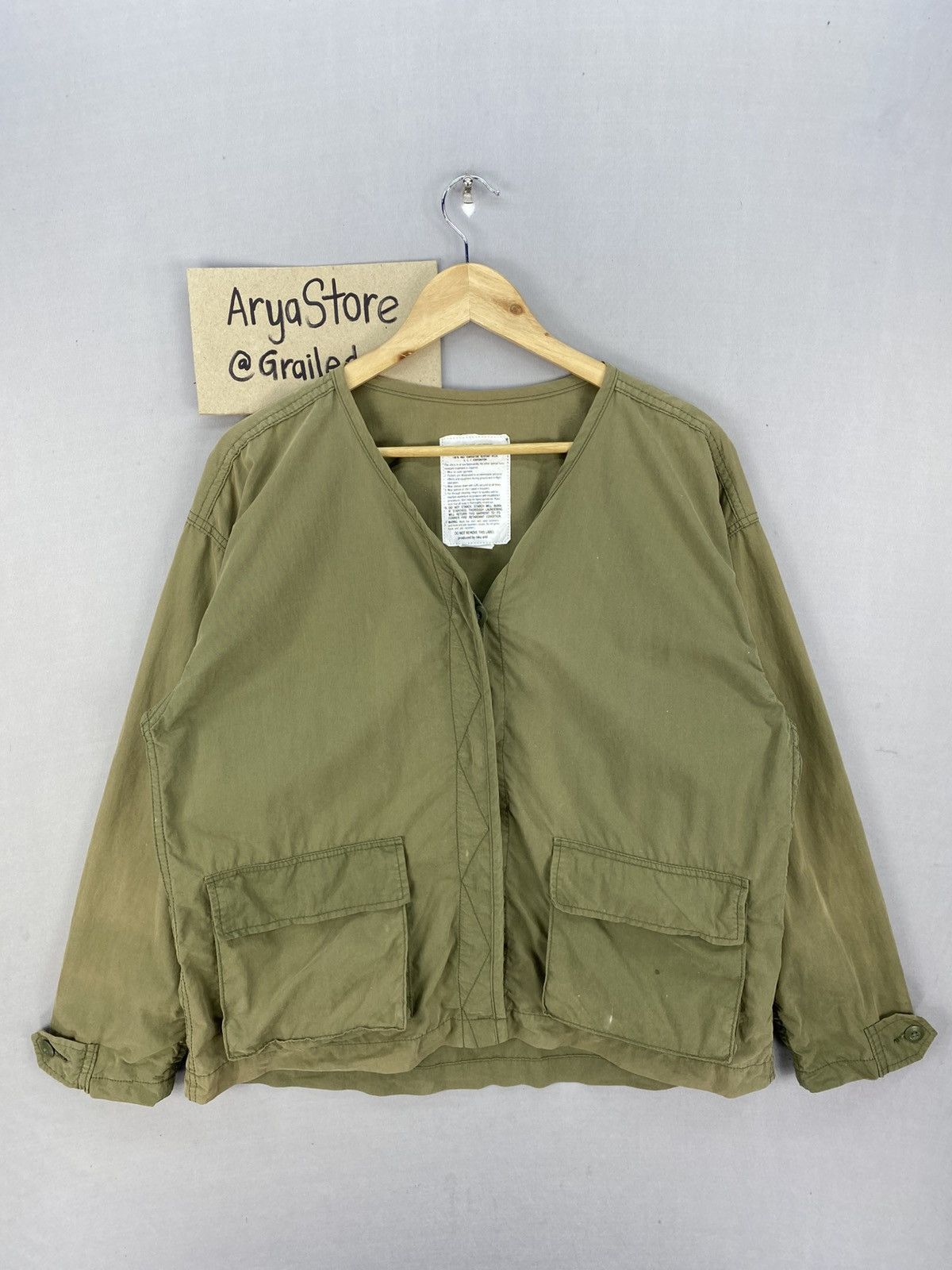 Vintage M-65 Military Liner Jacket by Niko and …