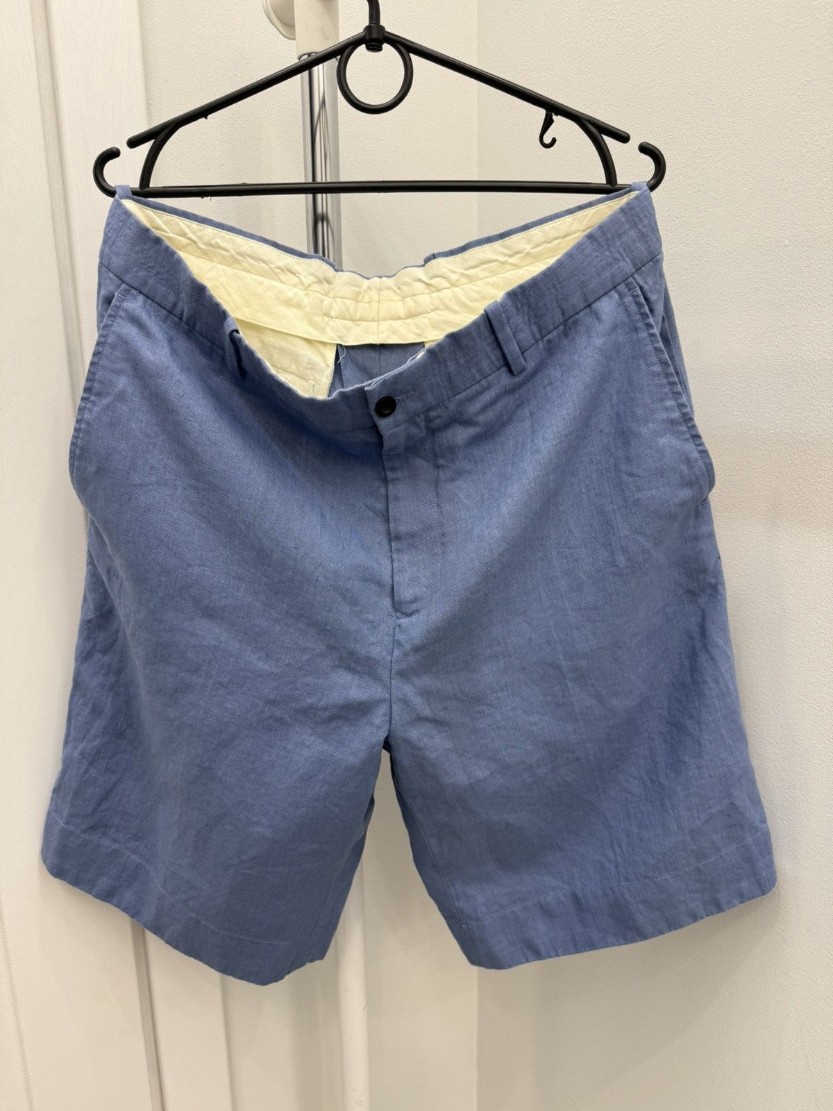 Kilgour Kilgour Linen Old Money Style Shorts Size US 34 / EU 50 - 1 Thumbnail