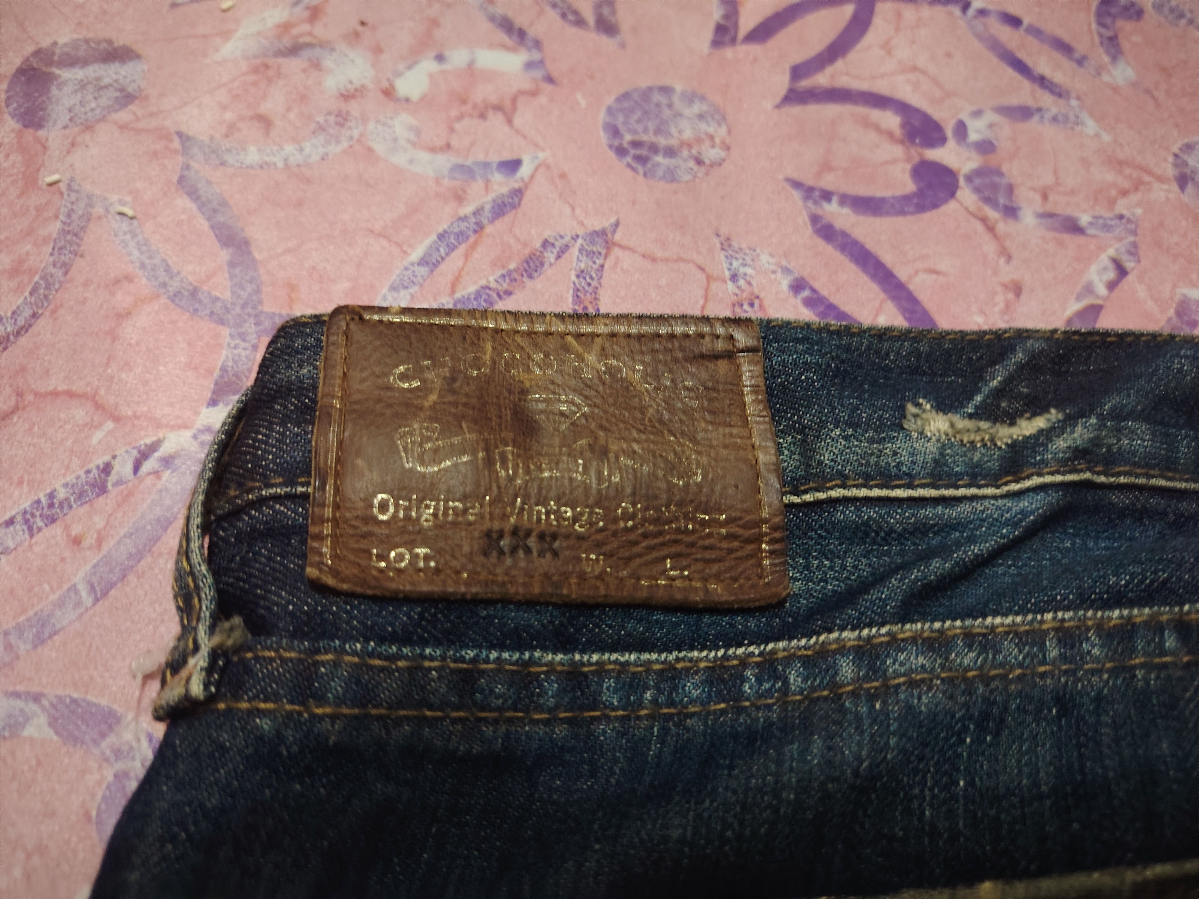 If Six Was Nine Japanese Chocoholic Flared Jeans Distressed Jeans Size US 32 / EU 48 - 14 Thumbnail