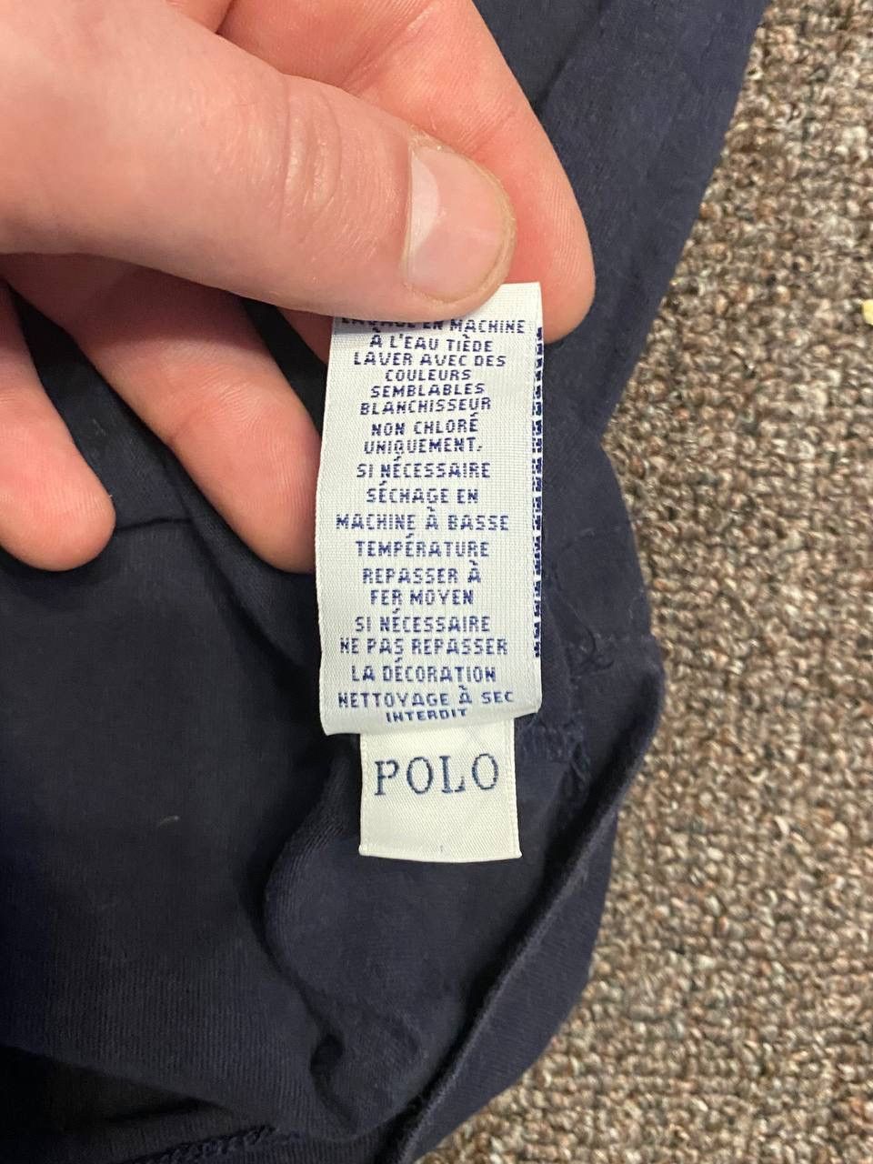 Polo Ralph Lauren Navy Blue Ralph Lauren T-Shirt Size US M / EU 48-50 / 2 - 4 Thumbnail