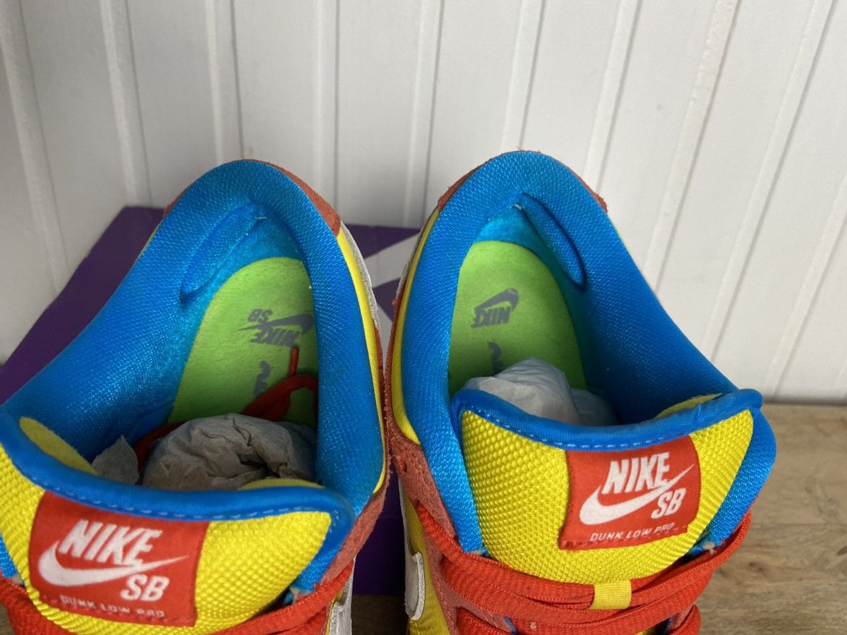 Nike Used Nike Dunk Low SB "Bart Simpson" Authentic Size 8,5US Size US 8.5 / EU 41-42 - 10 Thumbnail