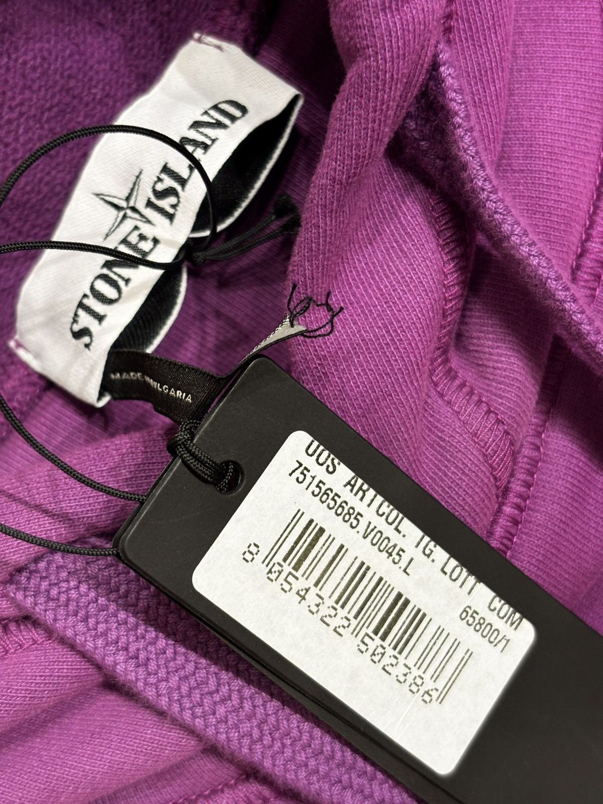 Stone Island Stone Island Magenta Hoodie Size US L / EU 52-54 / 3 - 3 Thumbnail