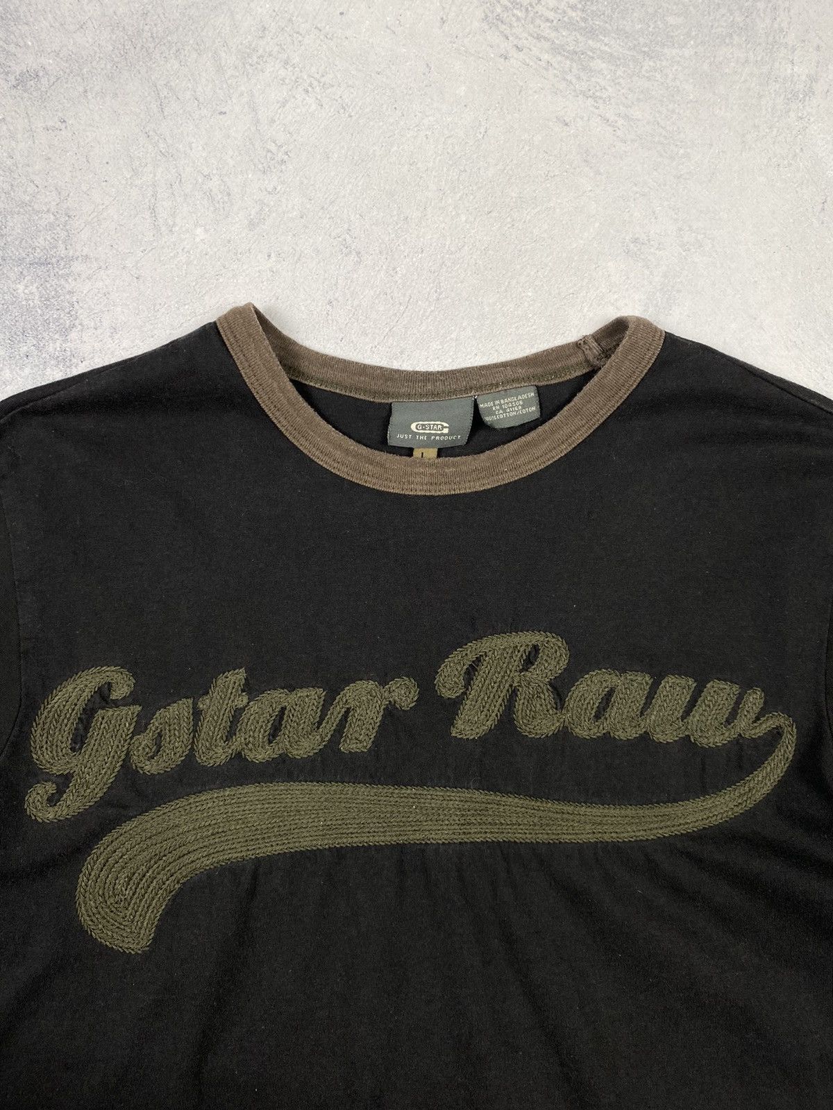 G-Star G Star Raw Avant-garde big logo tee t shirt Size US L / EU 52-54 / 3 - 5 Thumbnail