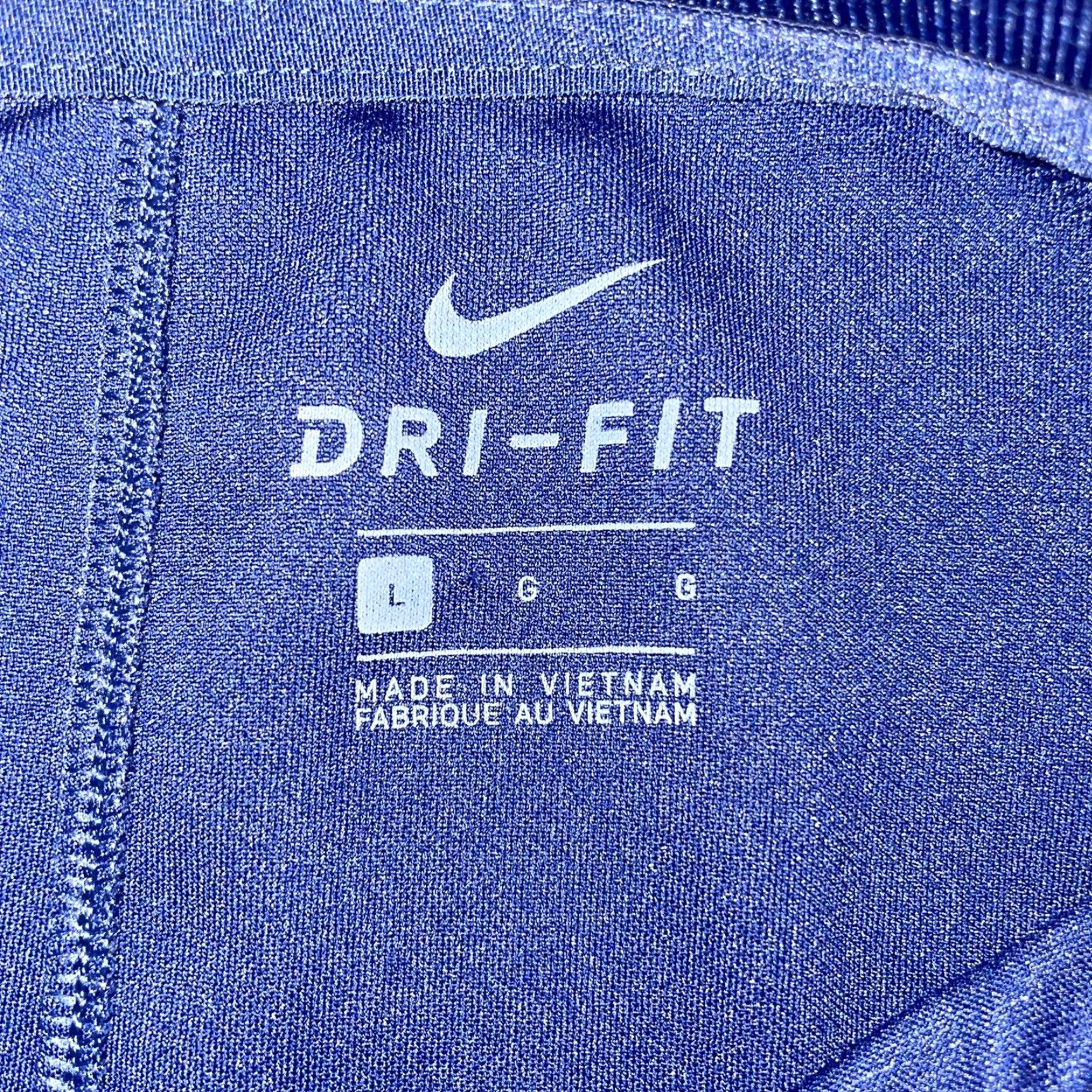 Nike Nike Dri-Fit Polo Golf Shirt Mens L Blue Nike Golf Polo Shirt Size US L / EU 52-54 / 3 - 4 Thumbnail