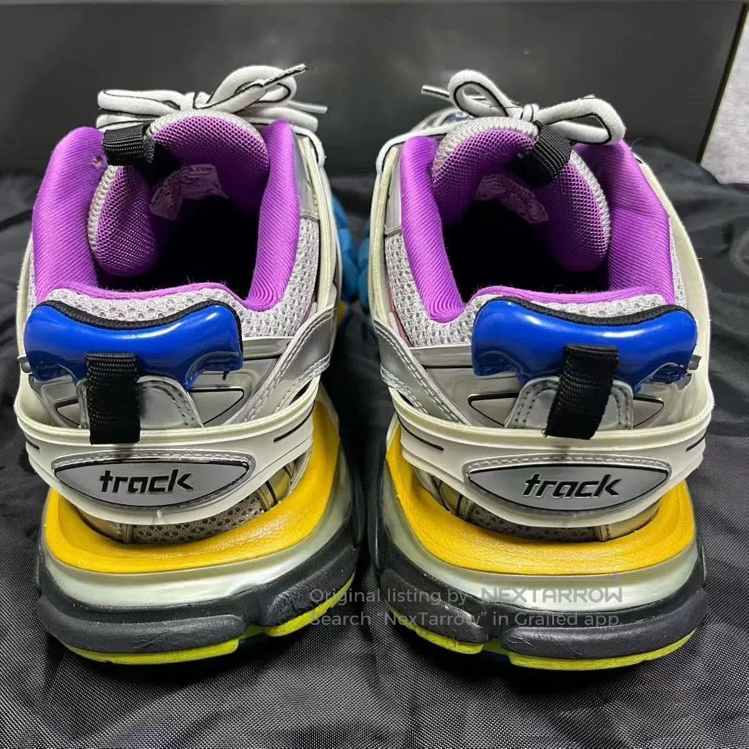 Balenciaga balenciaga colorful track low-top dad shoes. Size US 8.5 / EU 41-42 - 4 Thumbnail