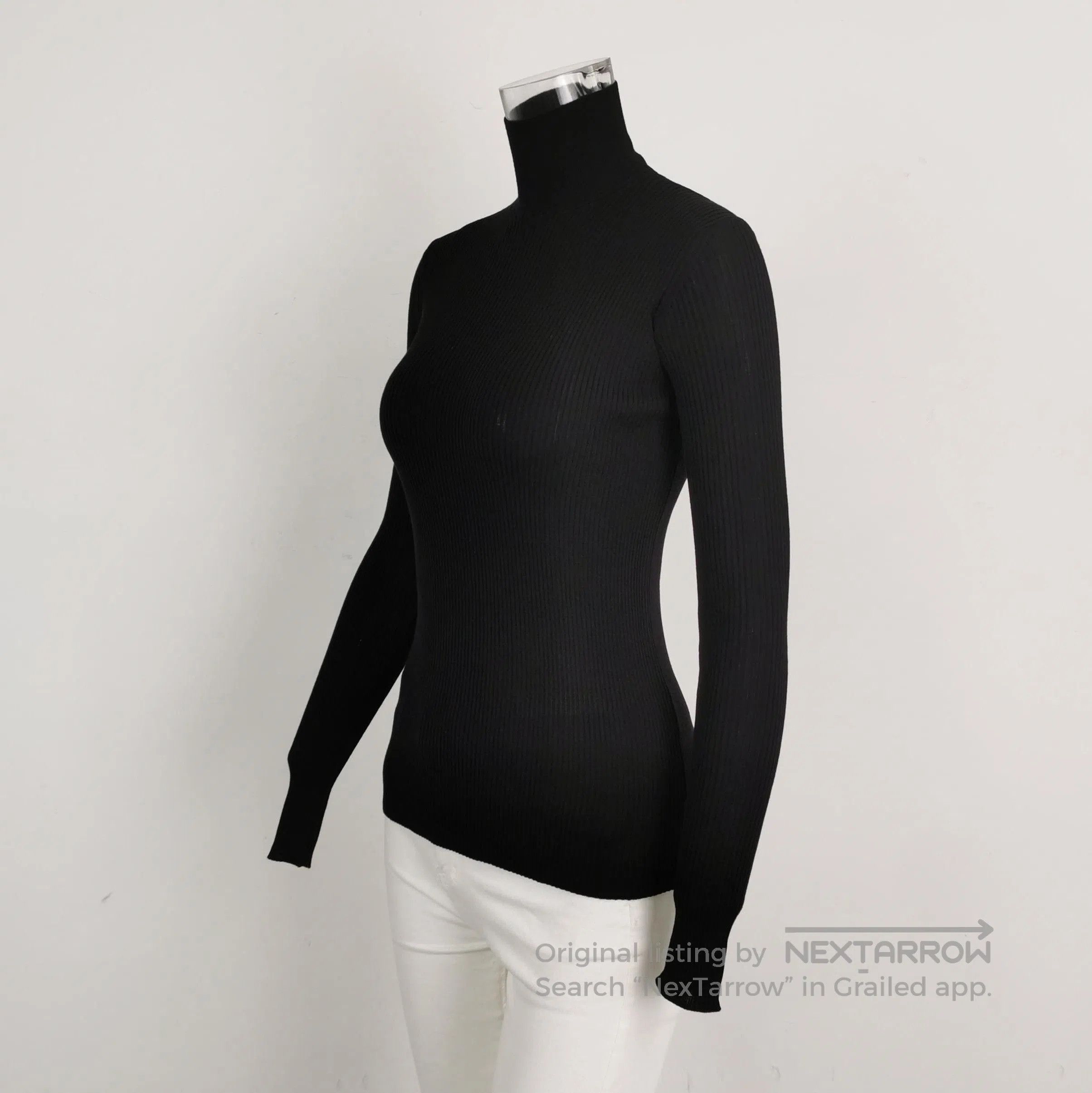 Prada Prada Black Wool Turtleneck Sweater . Size S / US 4 / IT 40 - 2 Thumbnail