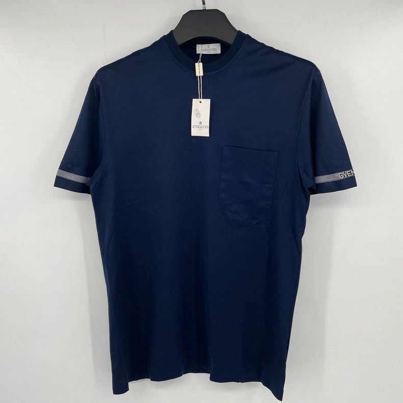 Givenchy Givenchy Sleeve Label Letter Logo Pocket Short Sleeve Size US M / EU 48-50 / 2 - 1 Thumbnail