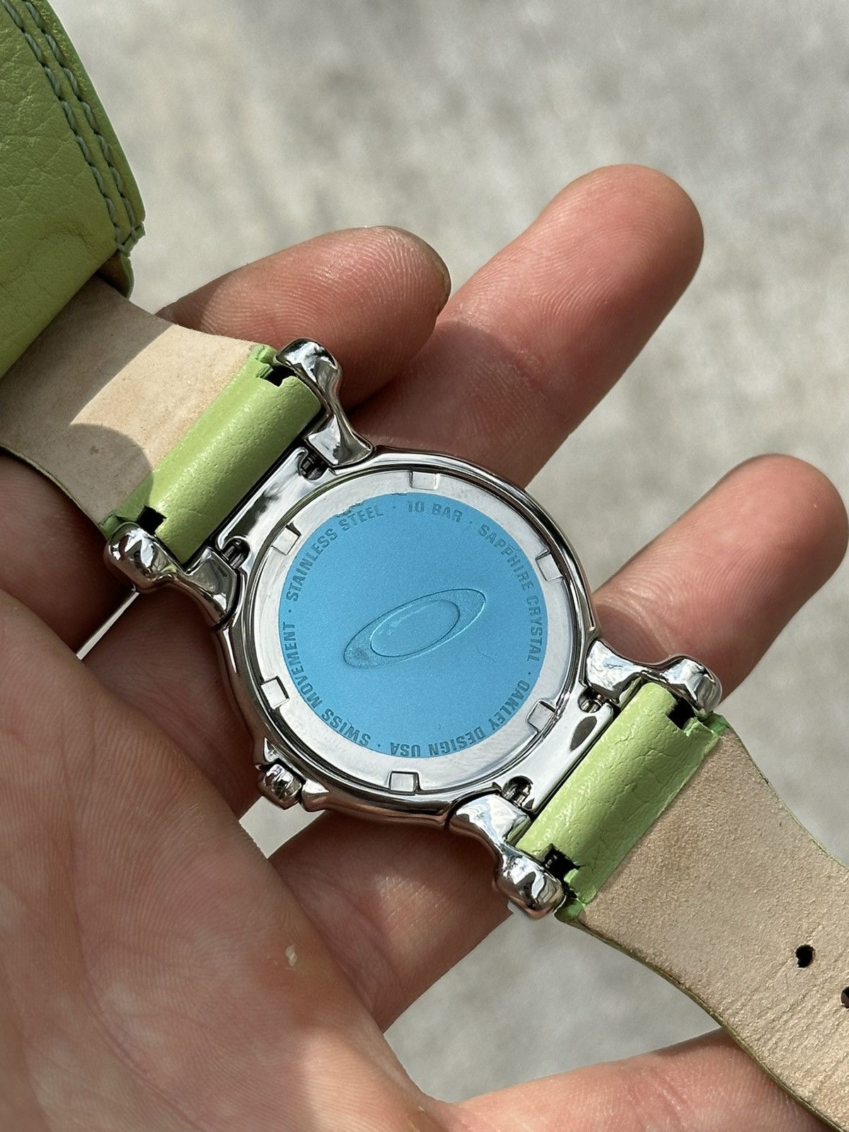 Oakley Vintage Y2K Oakley Jury saddleback sapphire crystal watch Size ONE SIZE - 16 Thumbnail