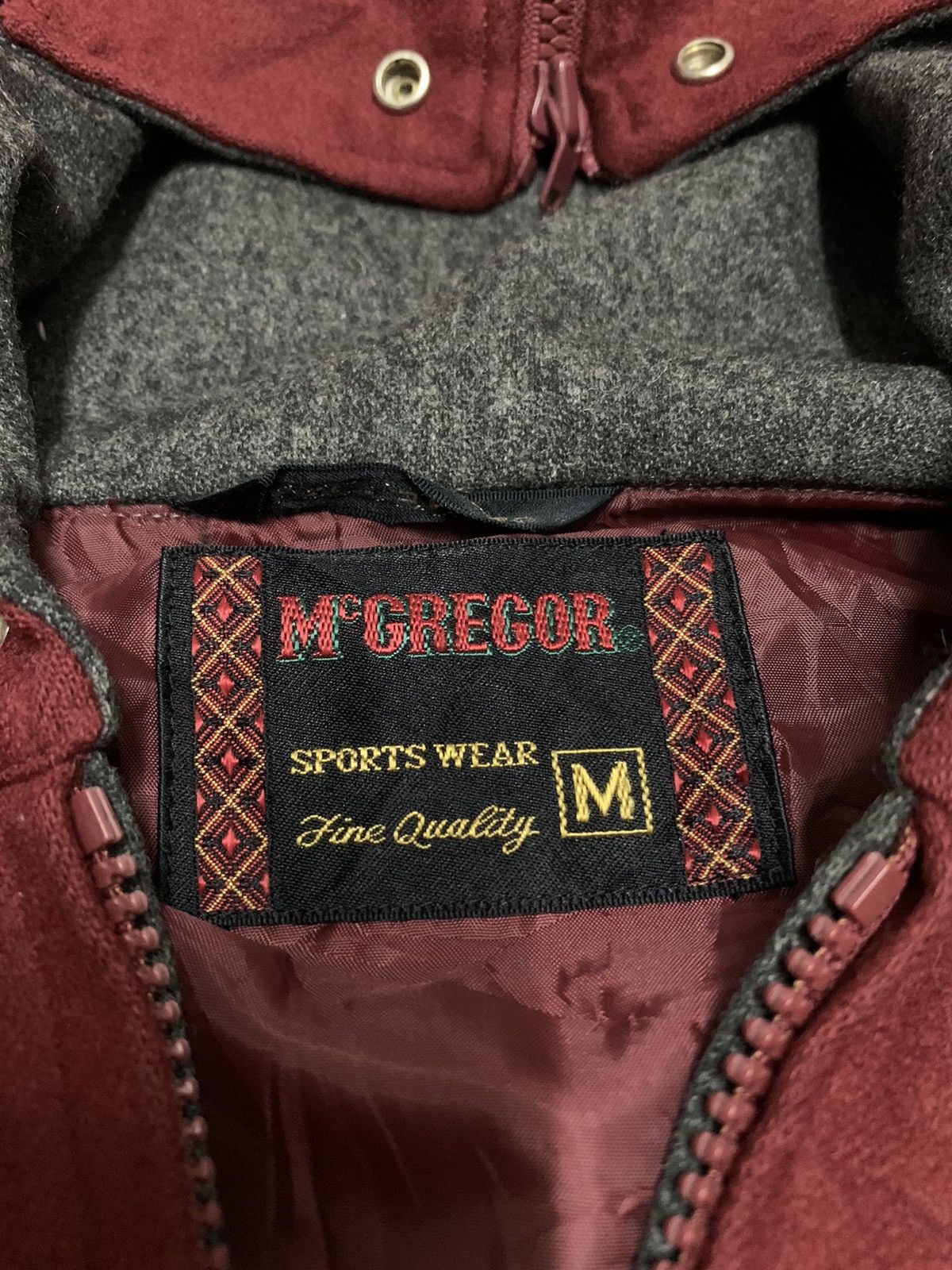 McGregor × Vintage McGregor Varsity Jacket Hoodie Wool Size US M / EU 48-50 / 2 - 9 Thumbnail