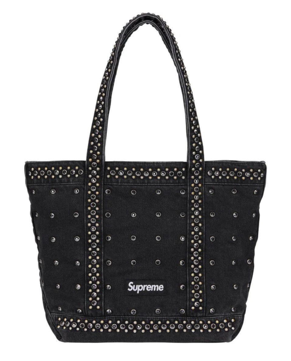 B B Simon x Supreme B.b. Simon Denim Tote Bag in Black, Men's