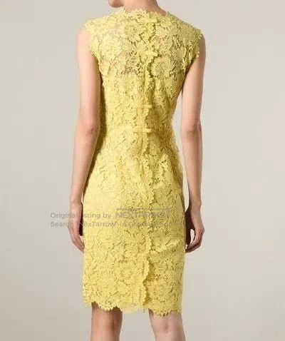 Valentino Valentino Bow lace dress Size S / US 4 / IT 40 - 7 Thumbnail