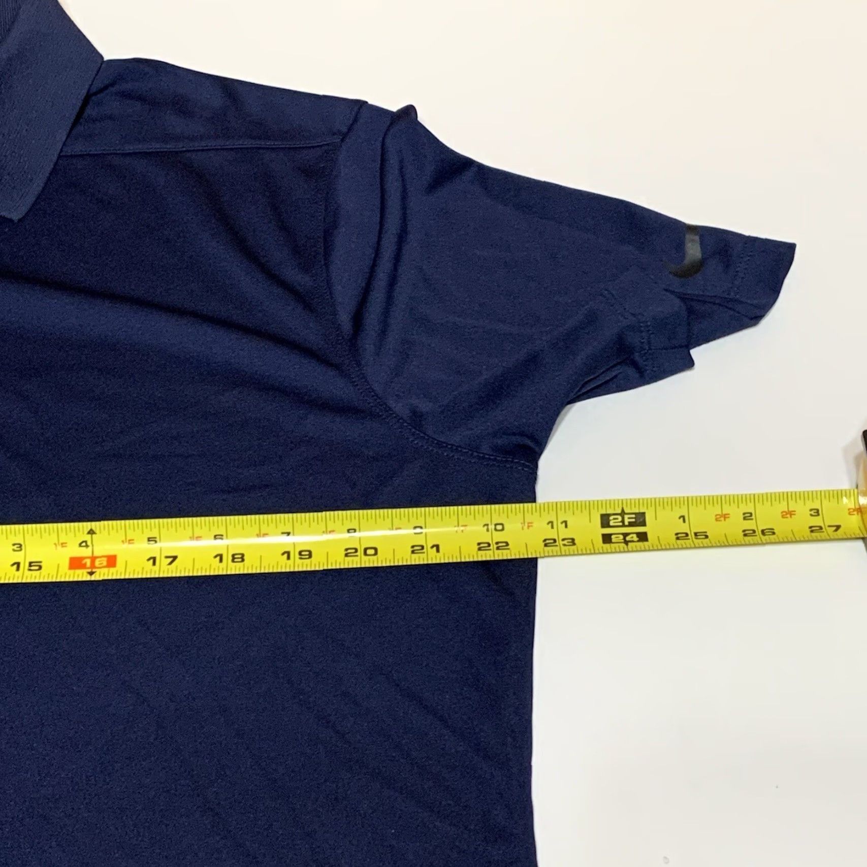 Nike Nike Golf Polo Shirt L Blue Dri-Fit Button-Up Short Sleeve Mens Regular Logo 100 % Recycled Polyester Size US L / EU 52-54 / 3 - 6 Thumbnail