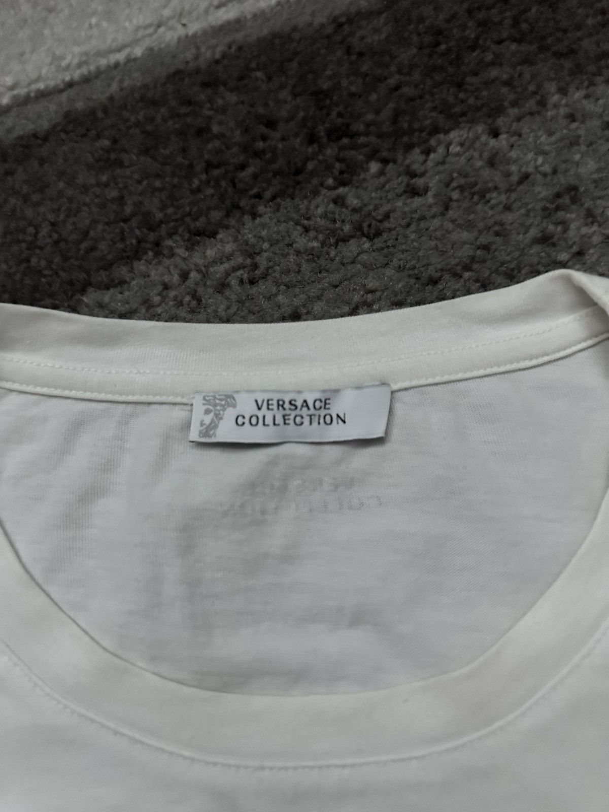 Versace Versace T shirt White/Silver Size US L / EU 52-54 / 3 - 2 Thumbnail