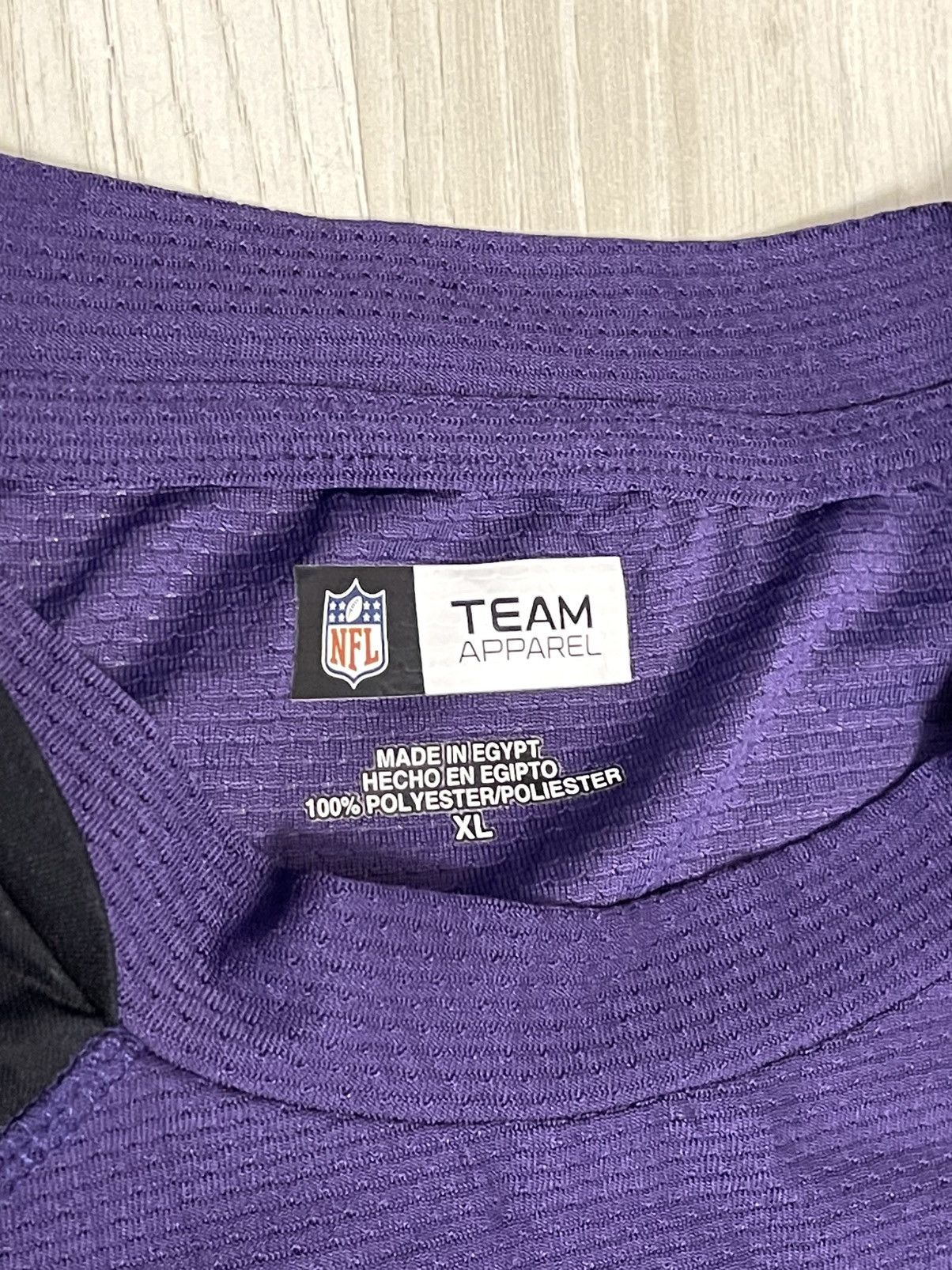 NFL Baltimore Ravens Athletic Long Sleeve Size US XL / EU 56 / 4 - 5 Thumbnail