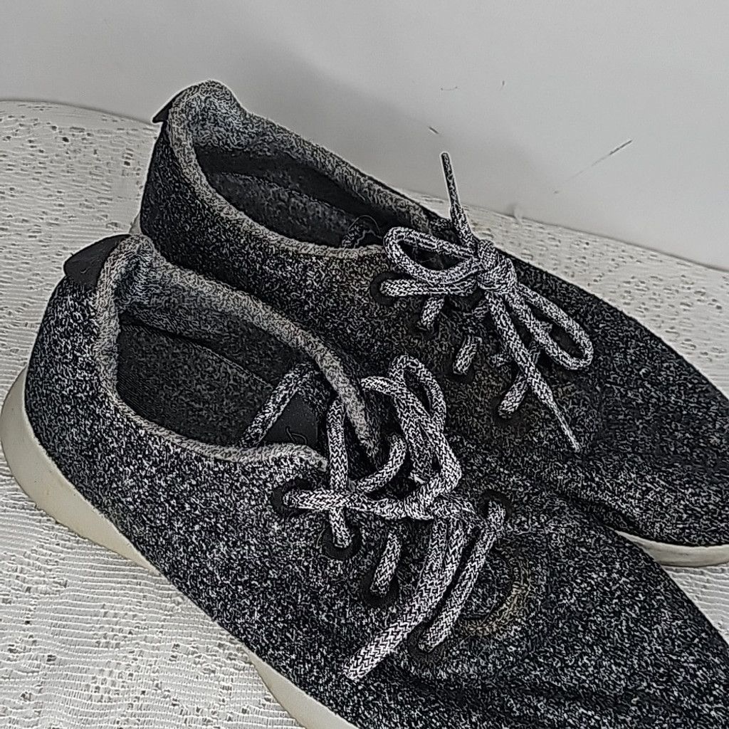 Allbirds AllBirds men wool runners running gray lace up shoes sz 10 Size US 10 / EU 43 - 2 Thumbnail