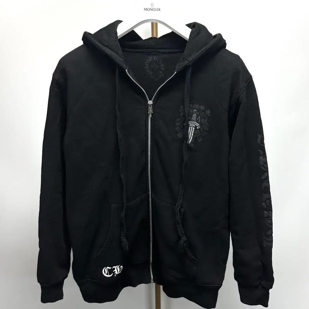 Heavy Weight Dagger ZipUp Thermal Hoodie