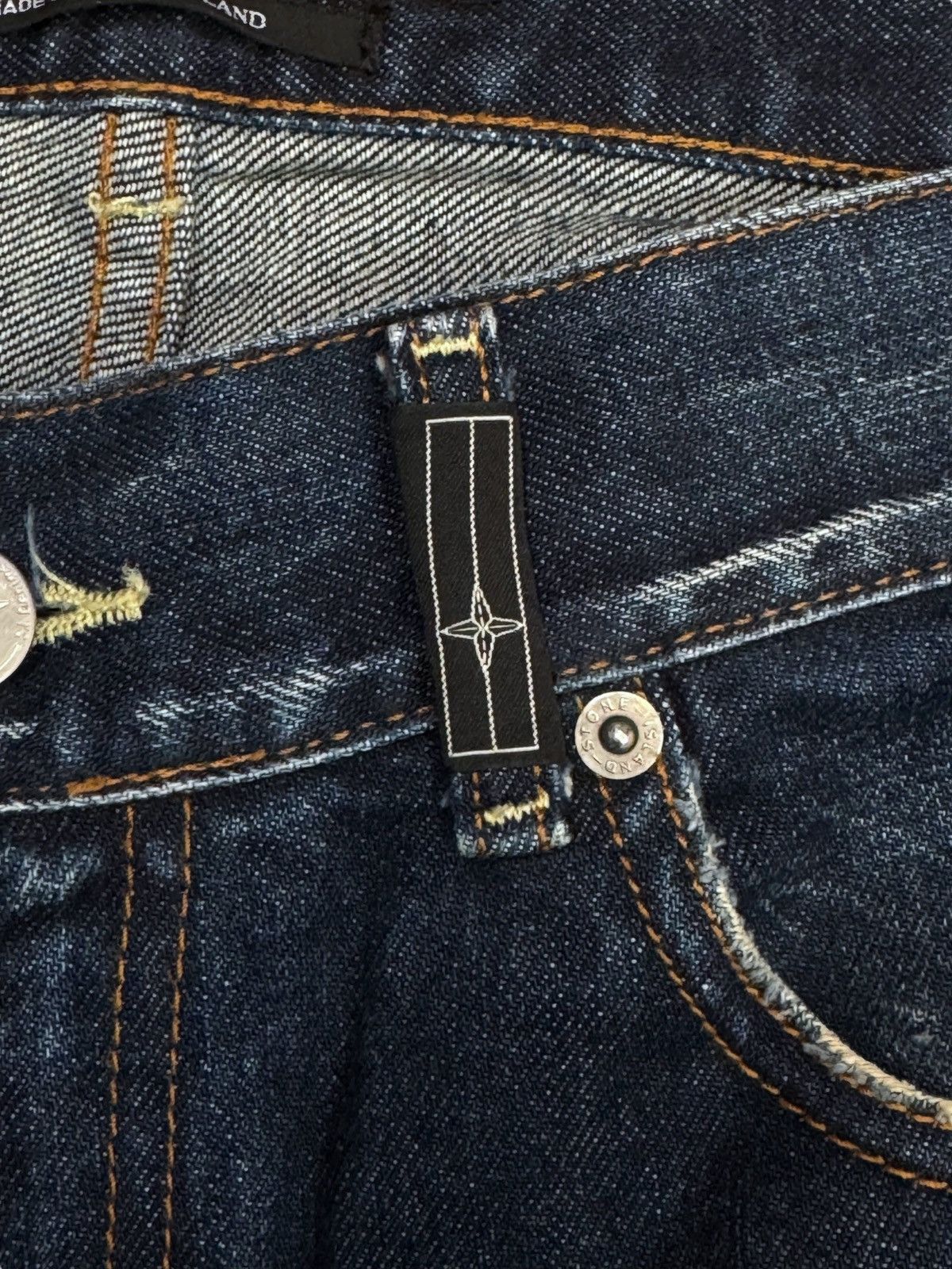 Stone Island Stone Island Vintage Jeans Blue W34 Made in Italy Size US 34 / EU 50 - 5 Thumbnail