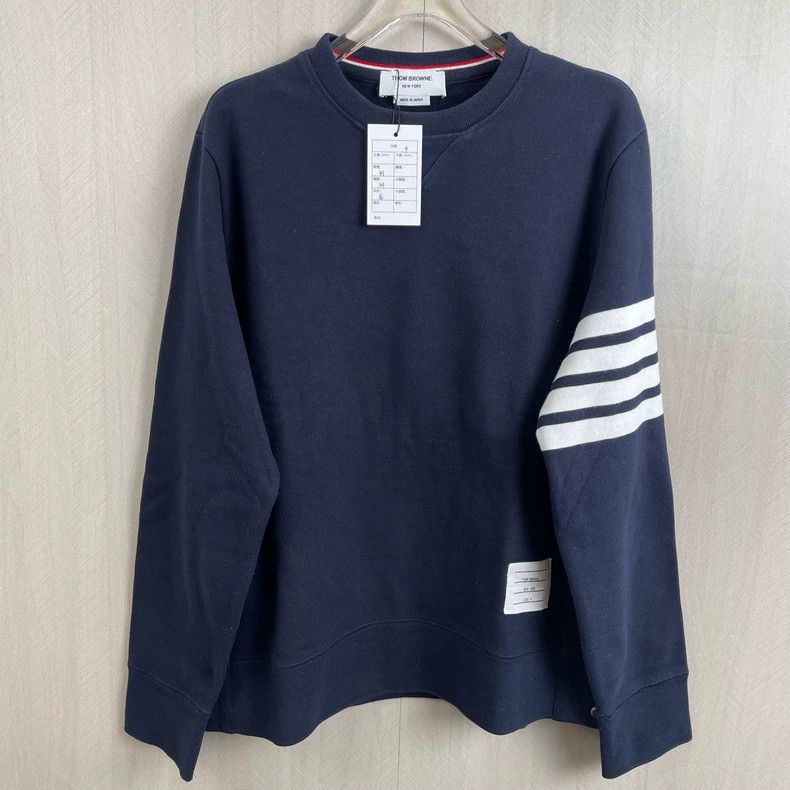 Thom Browne Thom browne New Tom Brown classic four-striped sweatshirt 2 Size US XL / EU 56 / 4 - 1 Thumbnail