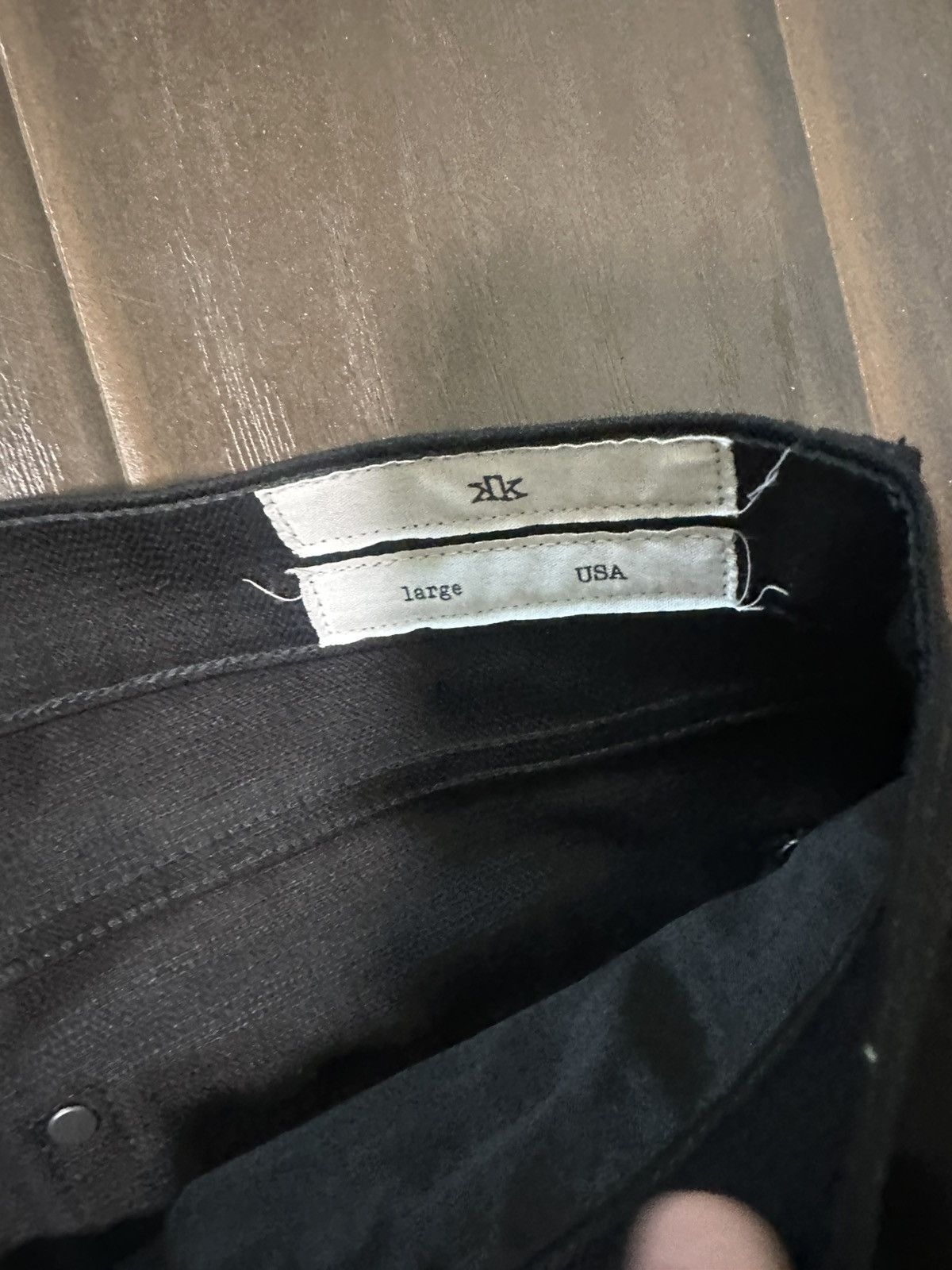 K-Two Studios K-two studios Cross Hatch Straight Denim Size US 34 / EU 50 - 5 Thumbnail