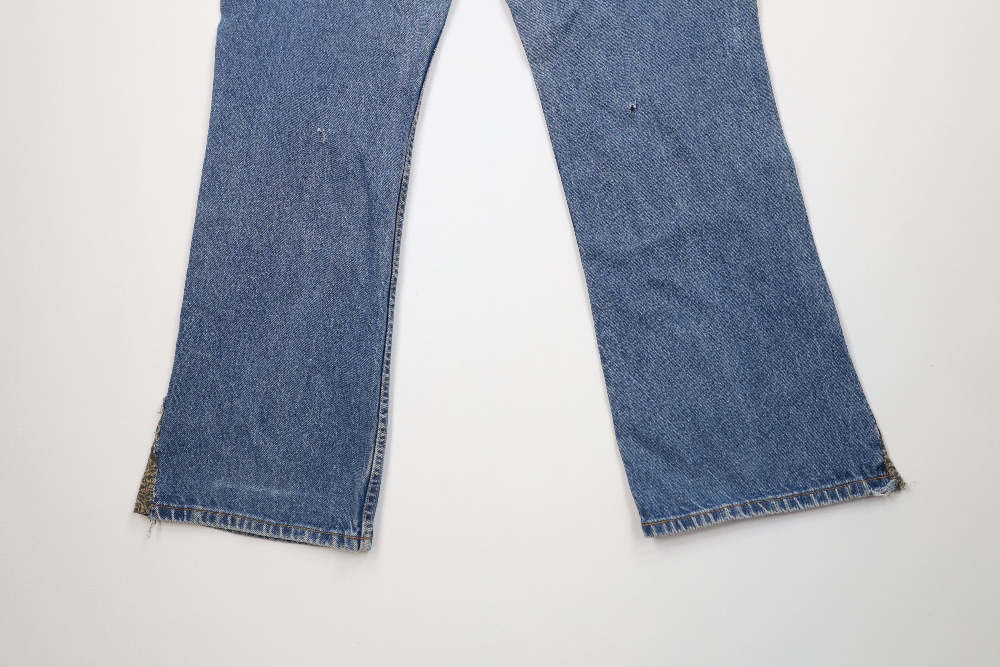 Levi's Vintage 90s Levis 517 Orange Tab Wide Leg Denim Jeans USA Size US 38 / EU 54 - 14 Thumbnail