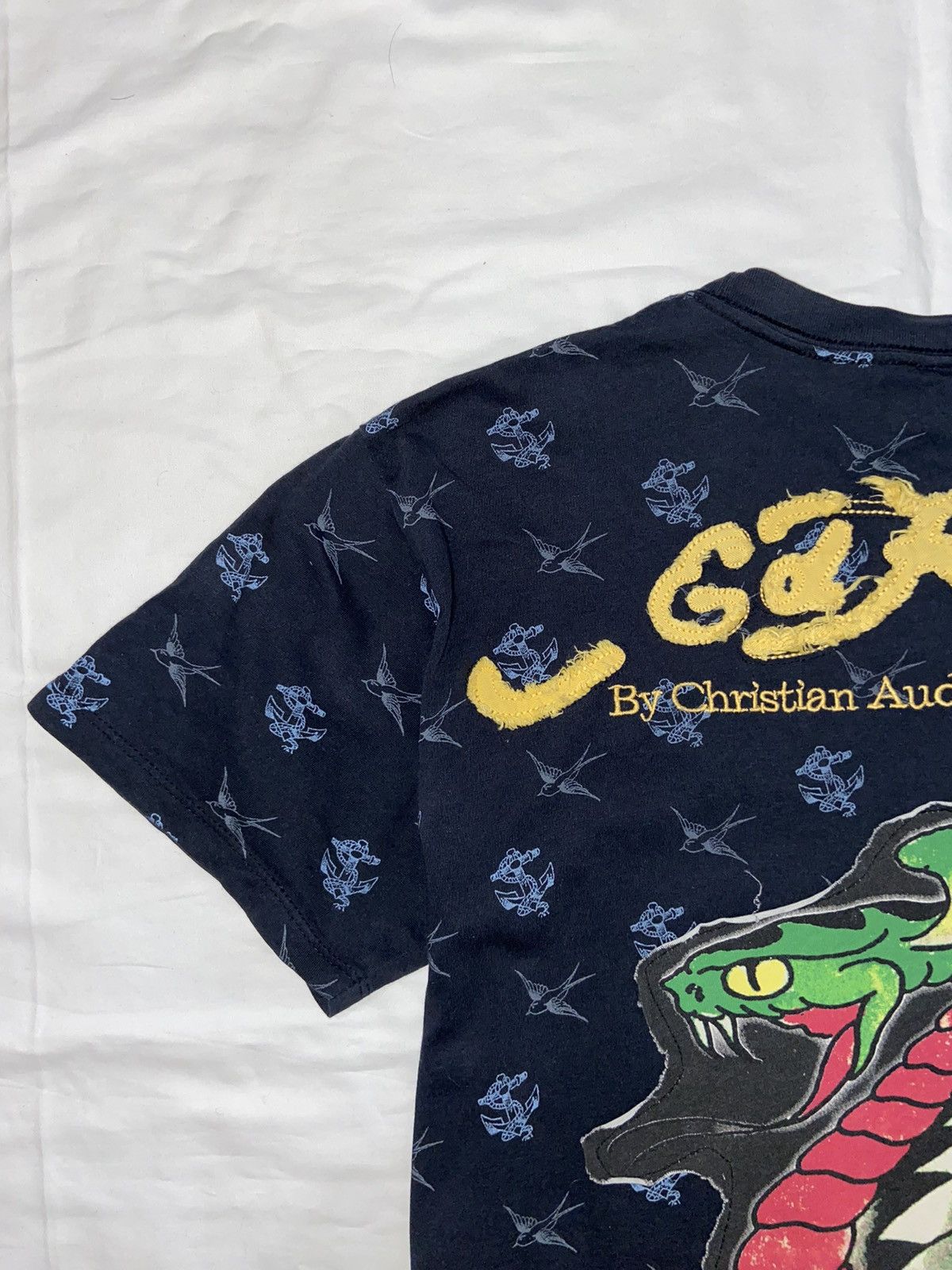 Christian Audigier × Ed Hardy × Vintage Vintage Ed Hardy By Christian Audigiter Y2K t shirt tee Size US L / EU 52-54 / 3 - 13 Thumbnail