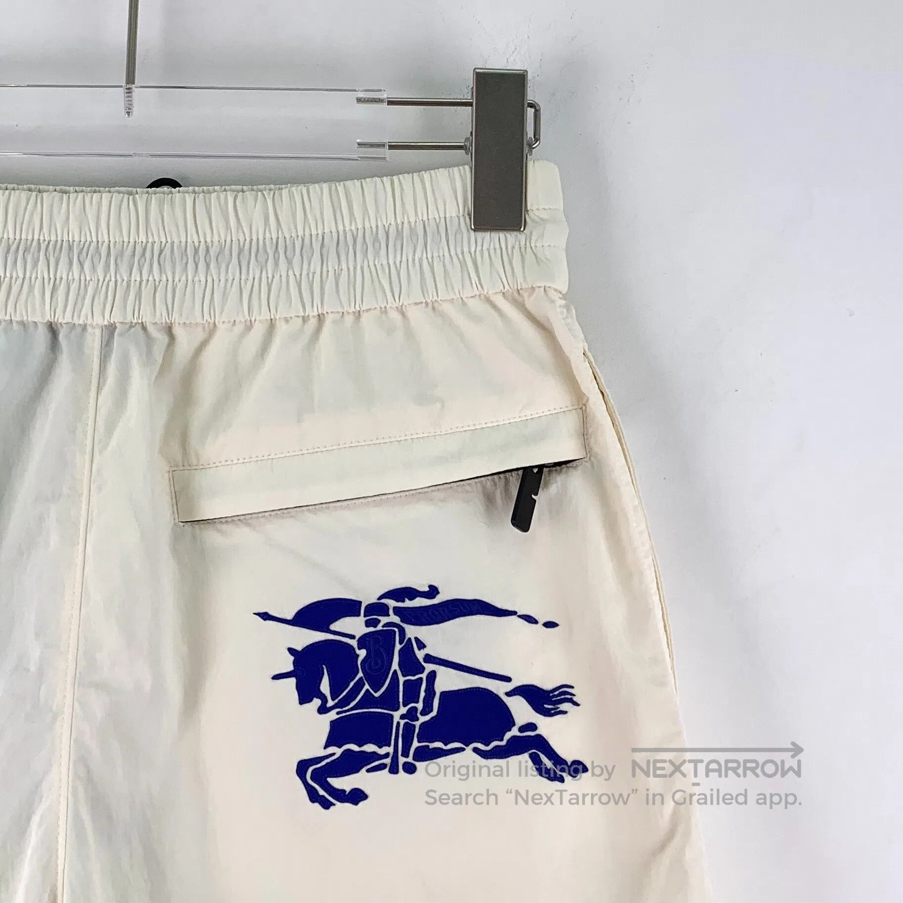 Burberry Burberry Beige Cavalry Knight Embroidered Casual Elastic W Size US 36 / EU 52 - 5 Thumbnail