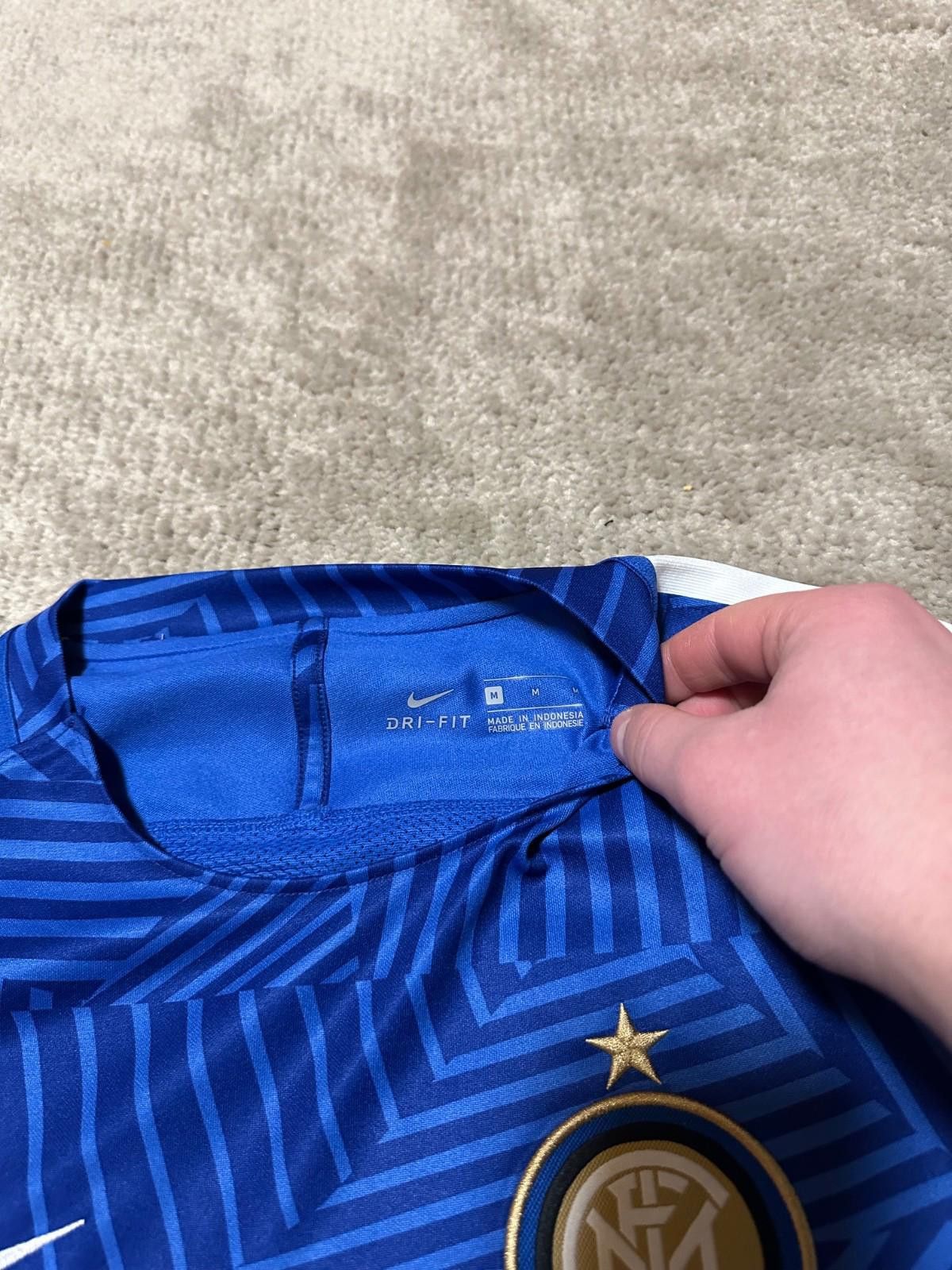 Nike 2016-17 Inter Milan Nike Football Soccer Training Shirt Sz M Size US M / EU 48-50 / 2 - 4 Thumbnail