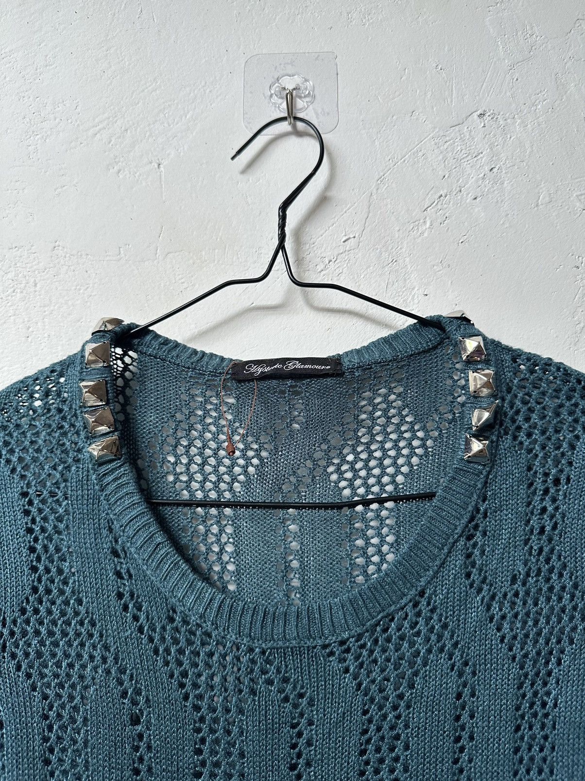 Hysteric Glamour Vintage Hysteric Glamour Mesh Top Studded Size US S / EU 44-46 / 1 - 4 Thumbnail