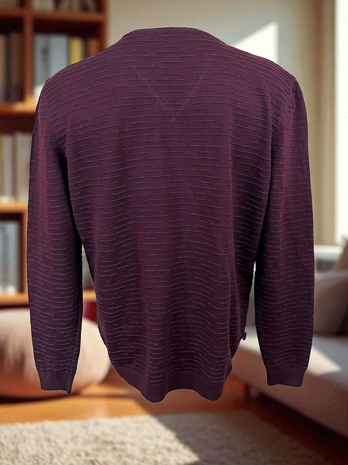 Pierre Cardin Pierre Cardin burgundy pull size L Size US L / EU 52-54 / 3 - 3 Thumbnail