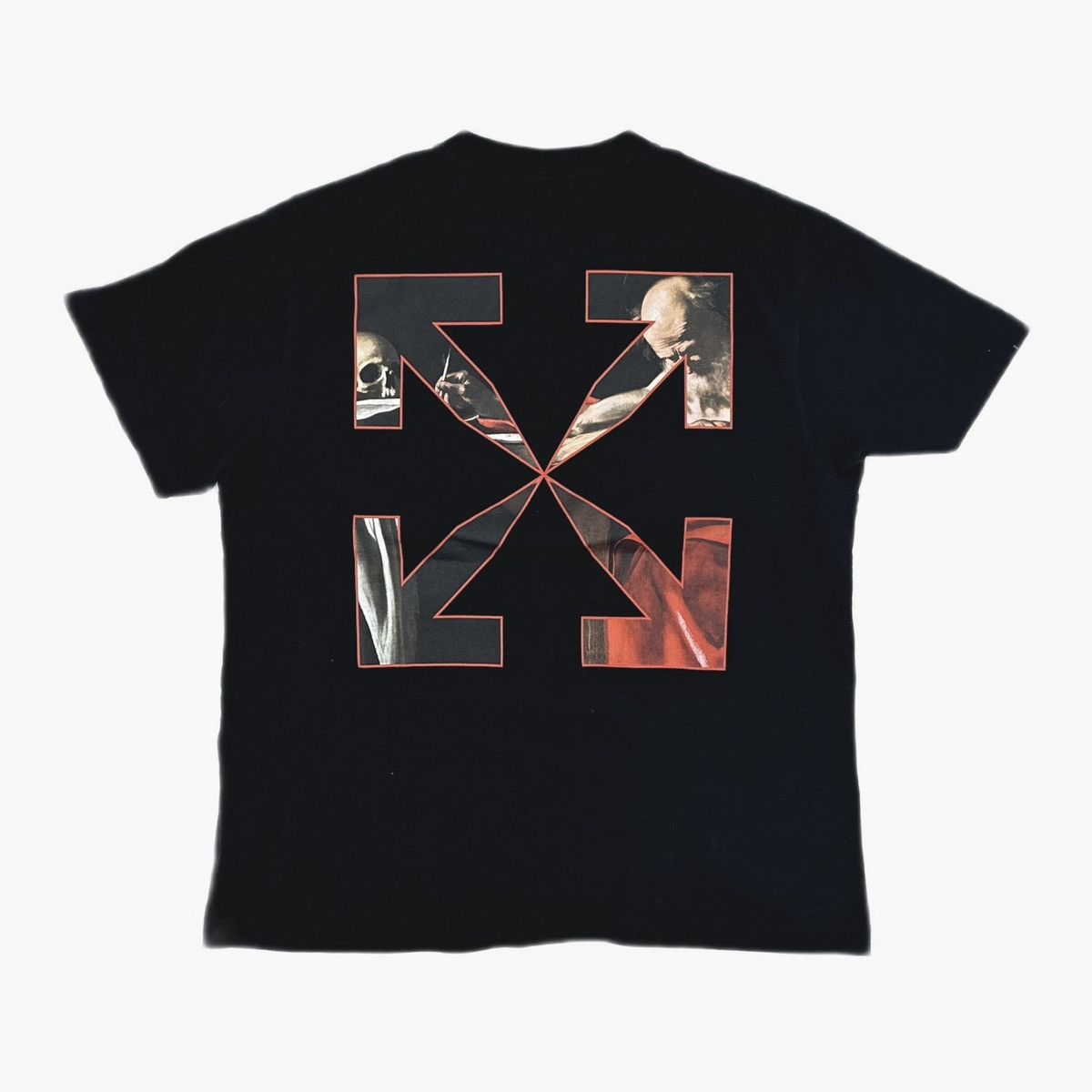 Off-White Off-White Caravaggio Printed T-Shirt Size US XXS / EU 40 - 2 Thumbnail