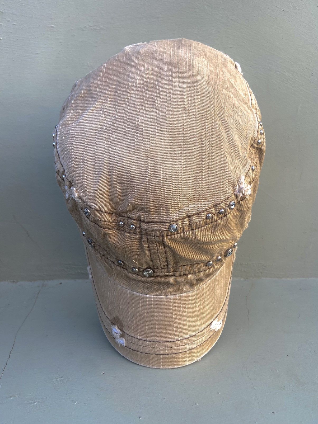 If Six Was Nine 2000s studded zircon ifsixwasnine patrol hat Size ONE SIZE - 4 Thumbnail