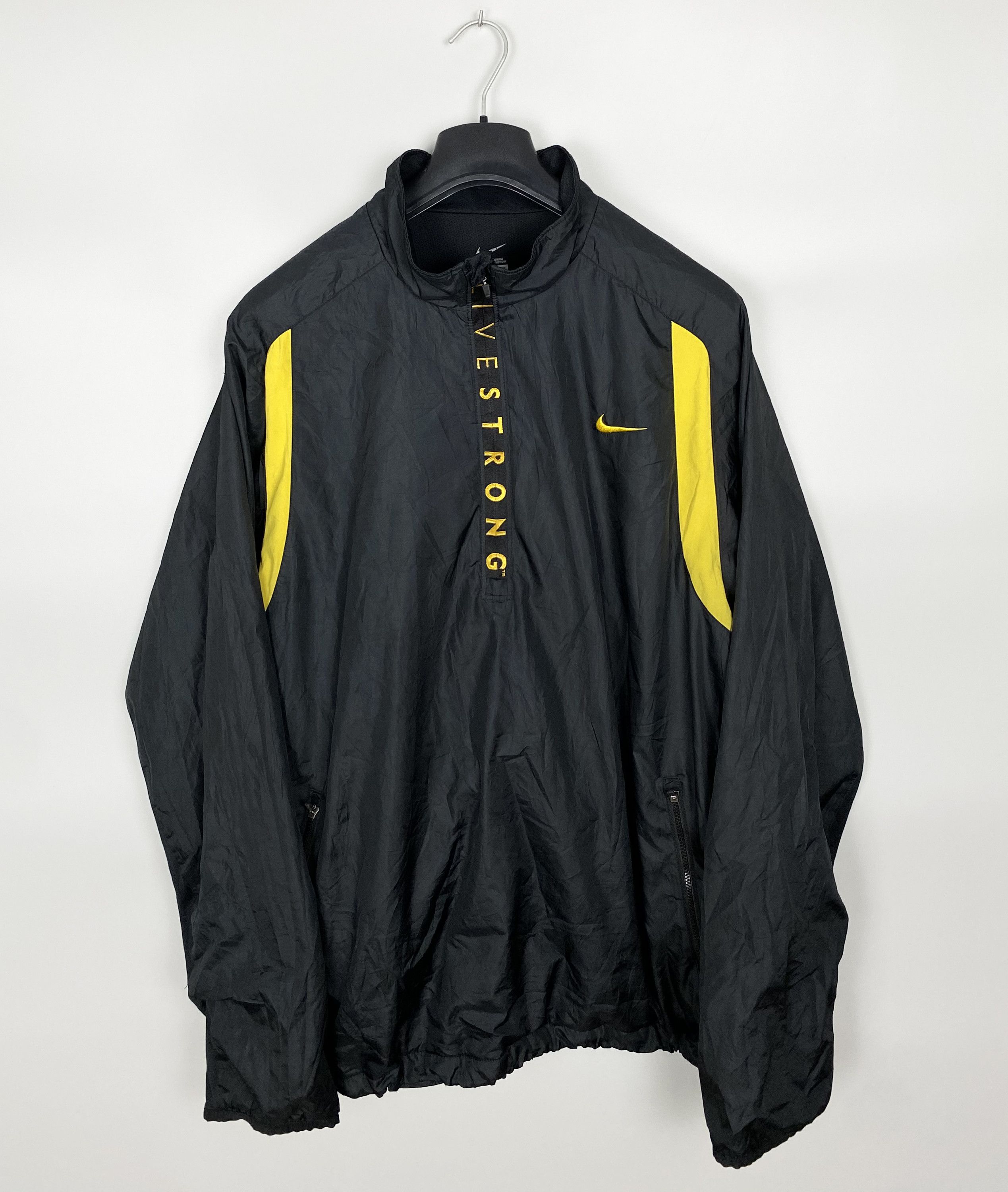 Nike Vintage Nike Livestrong Swoosh Half Zip Pullover Jacket Size US XXL / EU 58 / 5 - 1 Thumbnail