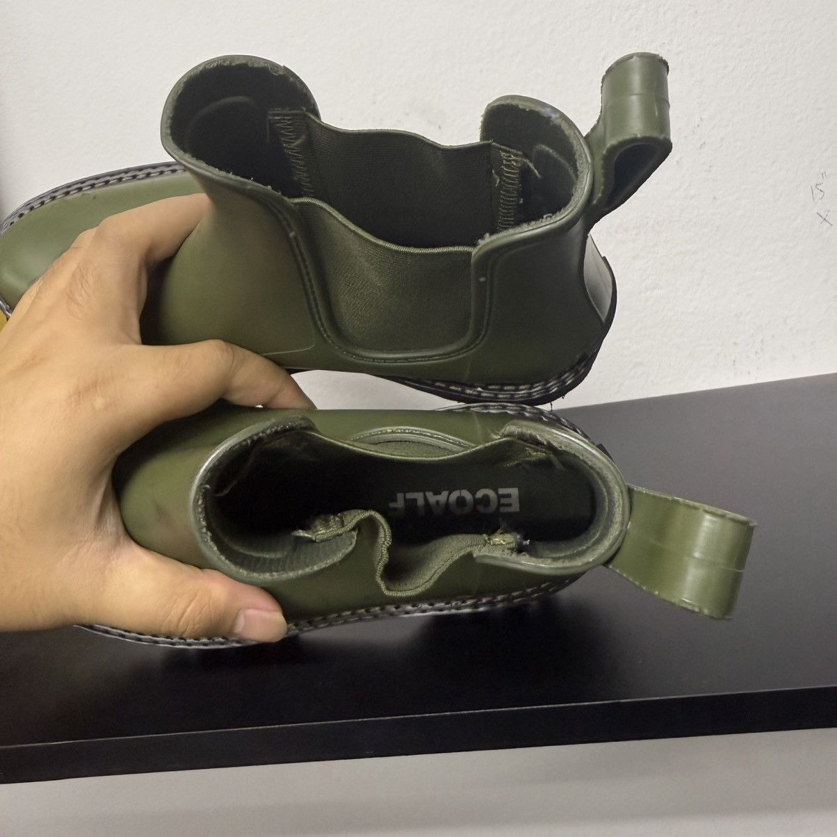ECOALF Ecoalf Chelsea Boots Olive Green Size US 7.5 / EU 40-41 - 8 Thumbnail