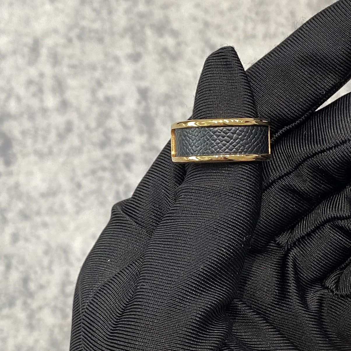 Hermes HERMES Bague PM Olympe Rings BLACK Size ONE SIZE - 6 Thumbnail