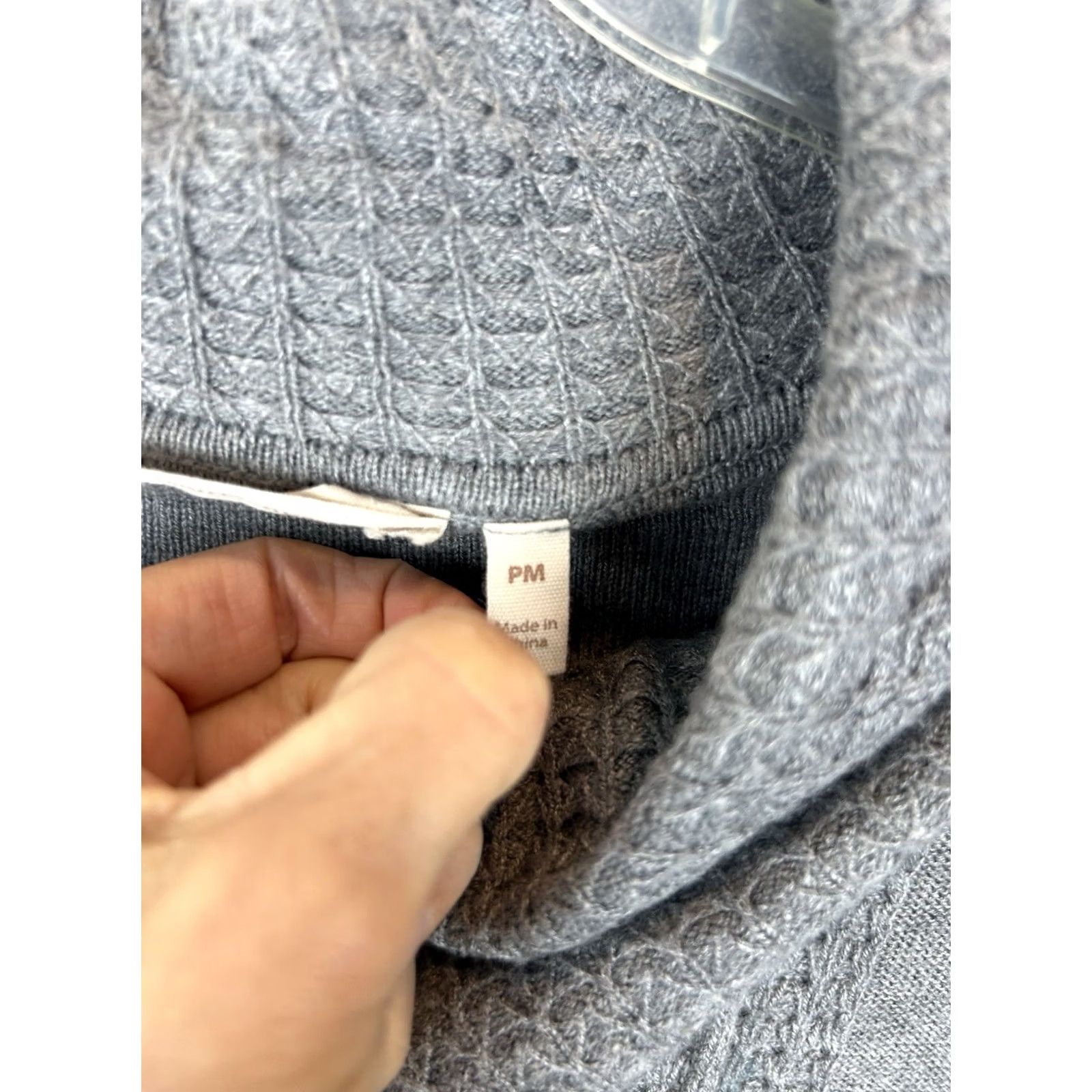 Soft Surroundings Soft Surroundings Cardigan Women M Petite 1 Button Gray Cottage Capsule Minimalist Size M / US 6-8 / IT 42-44 - 4 Thumbnail