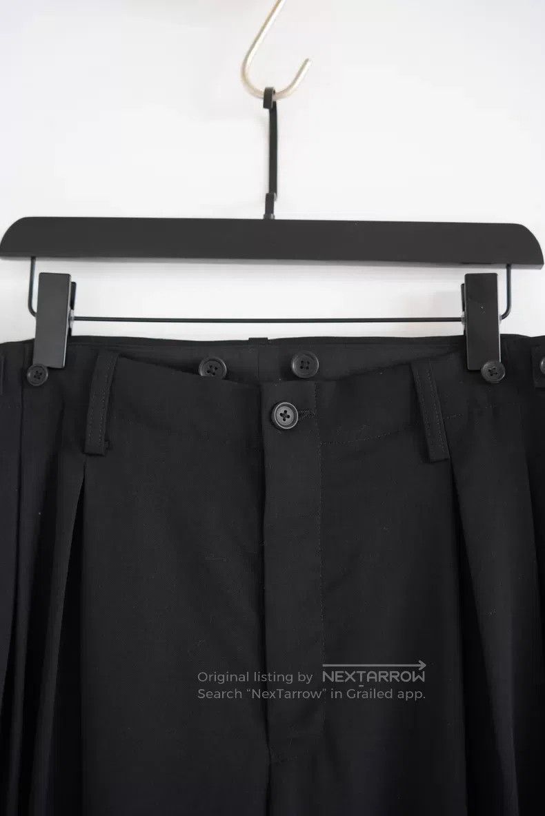 Yohji Yamamoto Yohji Yamamoto size 3 23k multi-lacing wool trousers Size US 30 / EU 46 - 3 Thumbnail